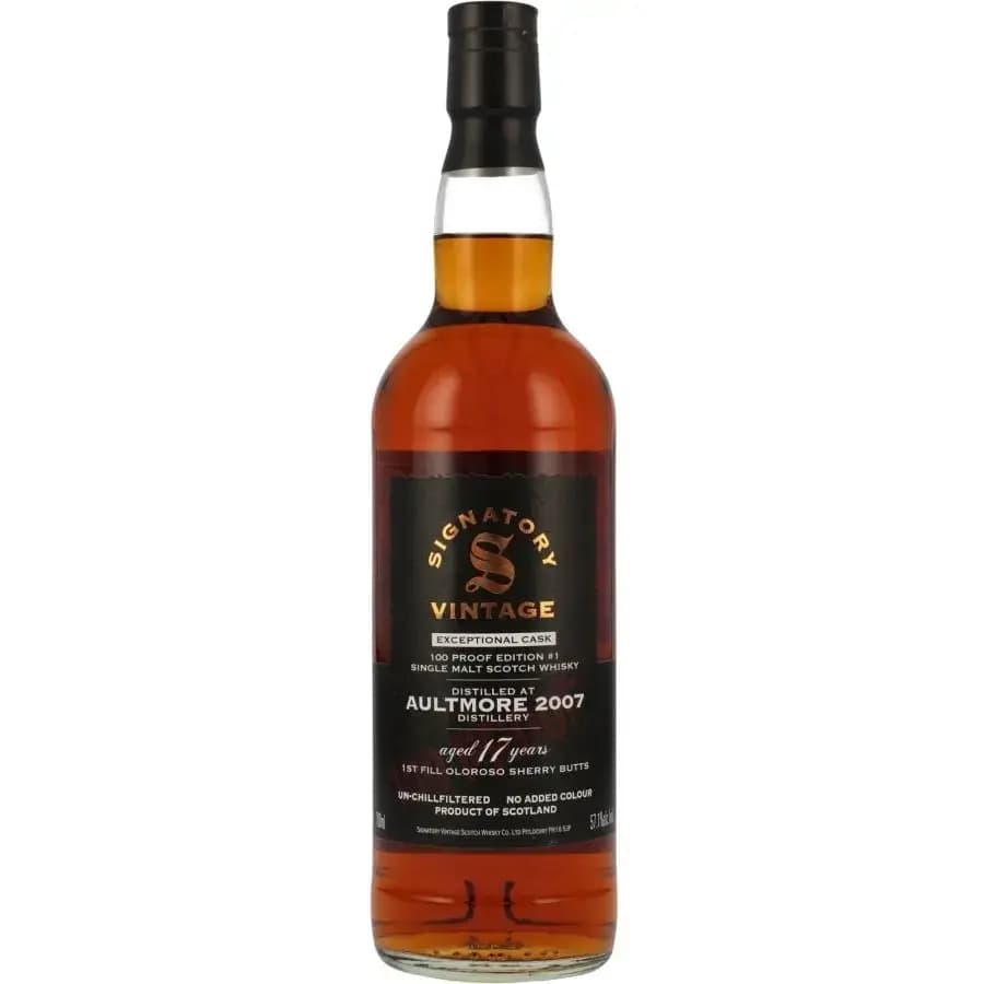 Glenburgie 15 Years Old 2008 100 Proof Exceptional Cask Edition #2 Signatory Vintage