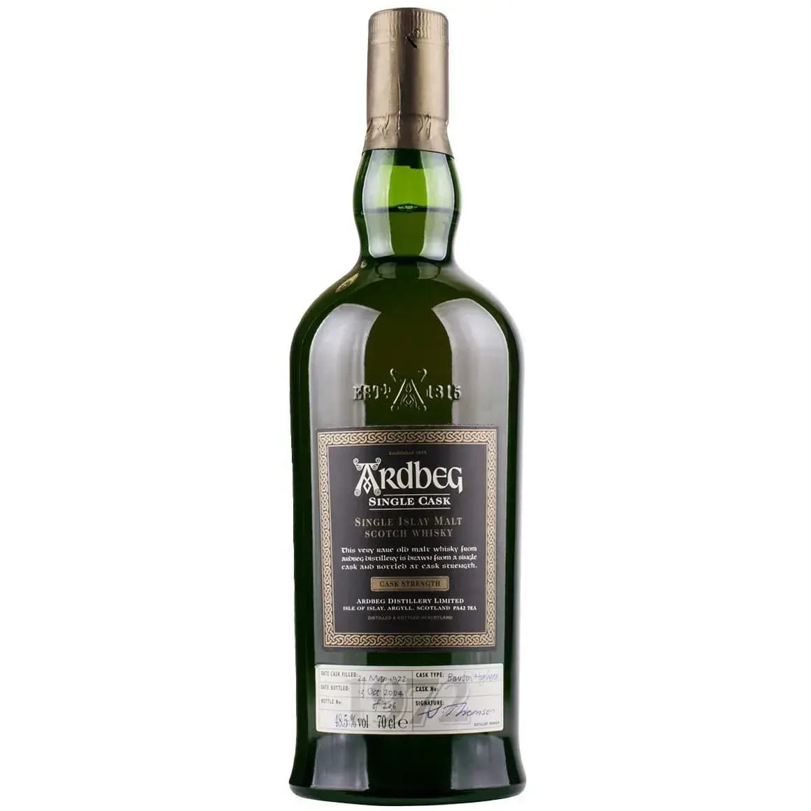 Ardbeg 1972 Cask Nr.861