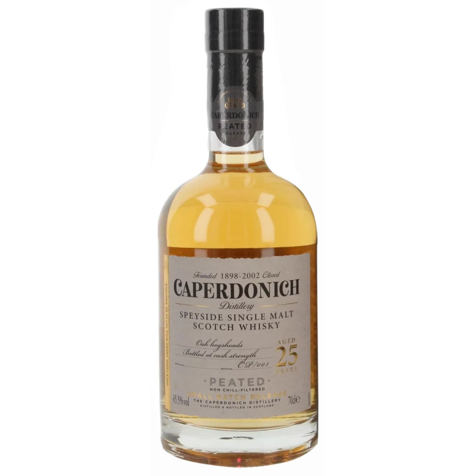 Caperdonich 25 Years Old Peated