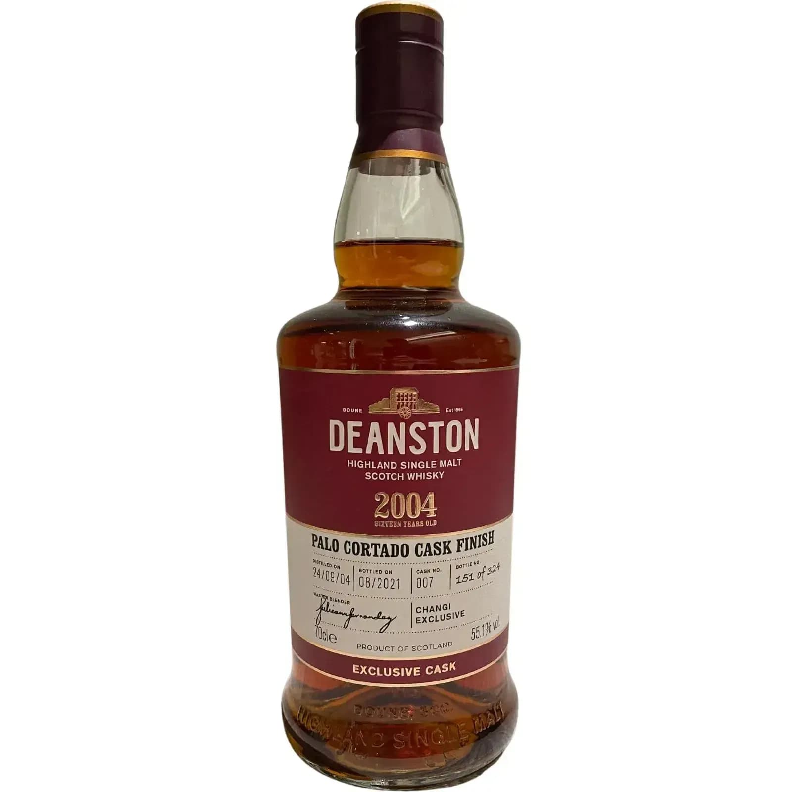 Deanston 2004 Cask Nr.007