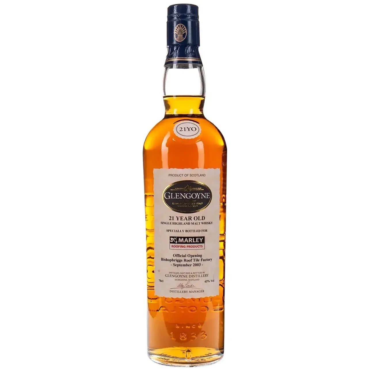 Glengoyne 21 Years Old Marley Roofing