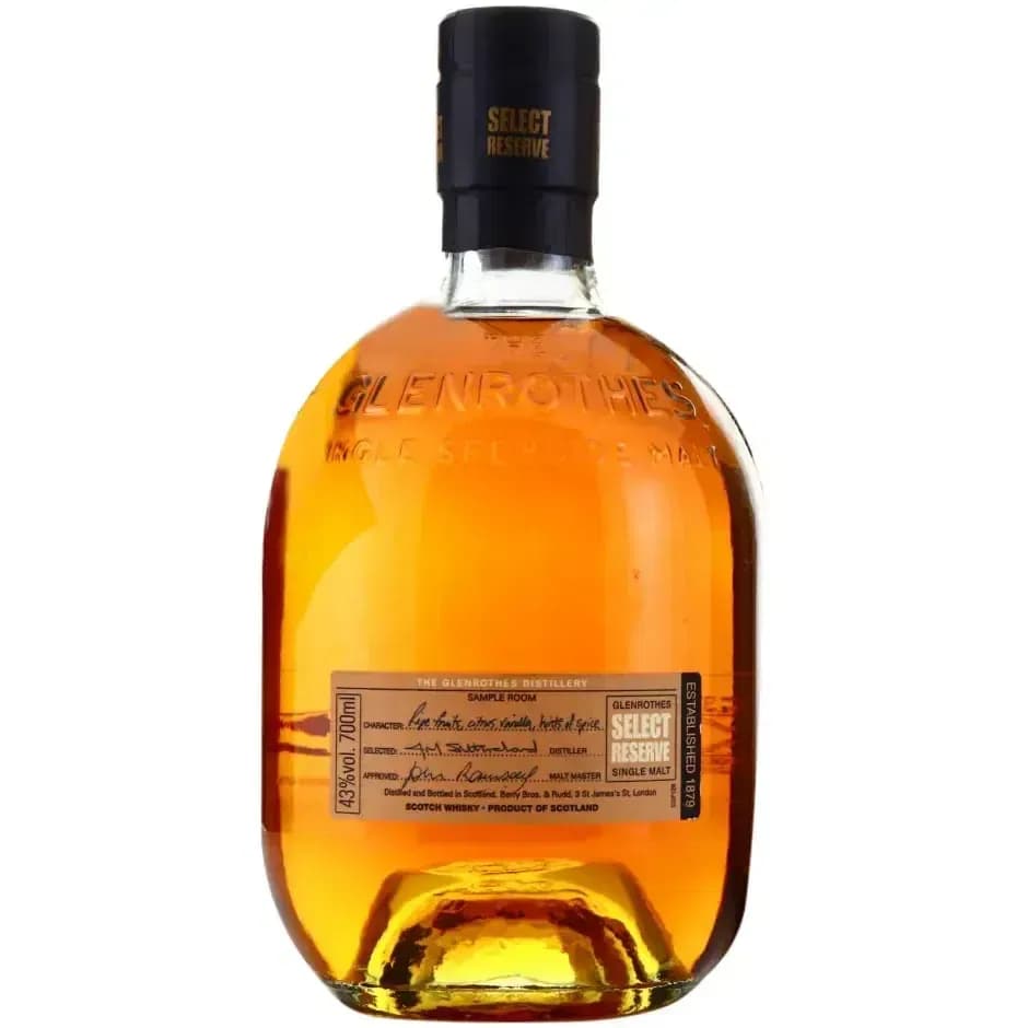 Glenrothes Select Reserve Sample Room