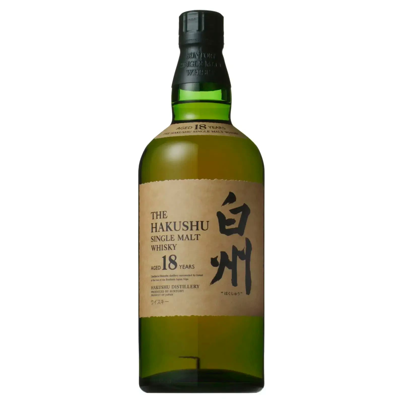 Hakushu 18 Years Old Single Malt Whisky