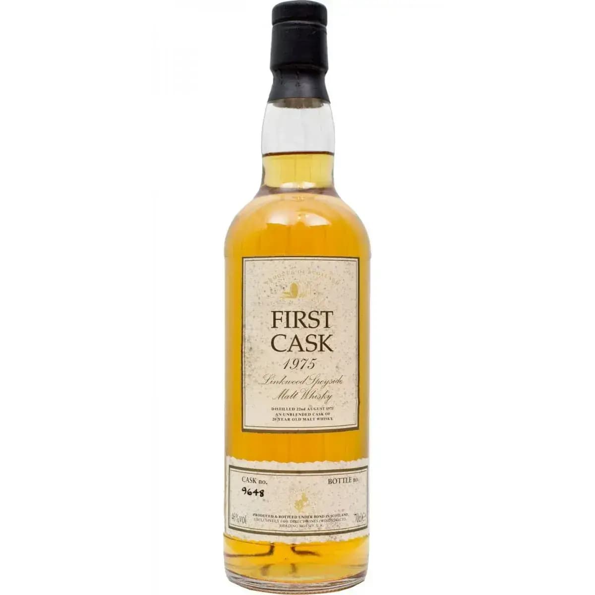 Linkwood 1975 First Cask Nr.9648