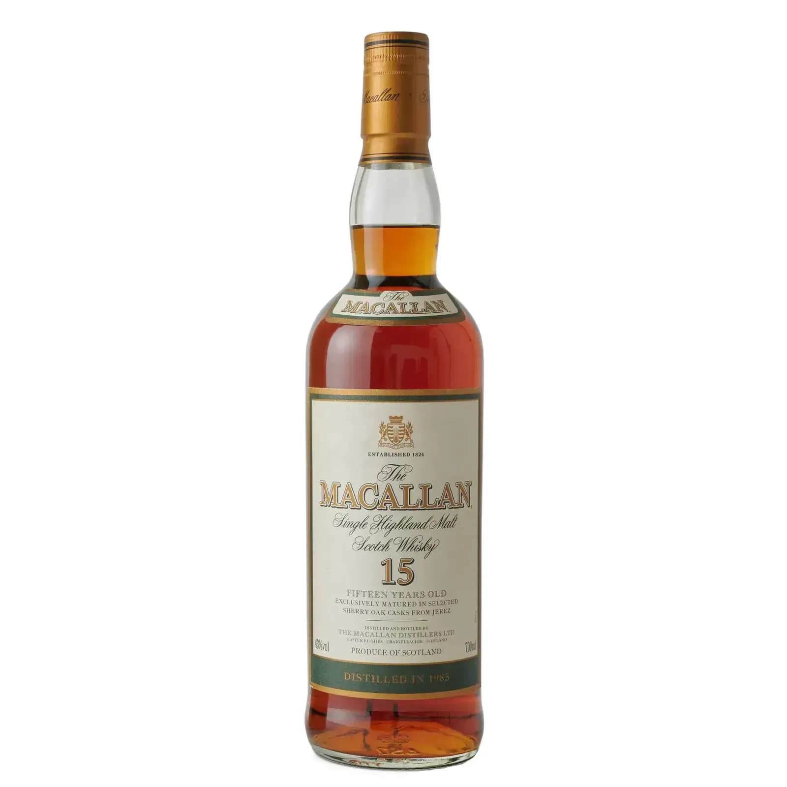 Macallan 15 Years Old 1985