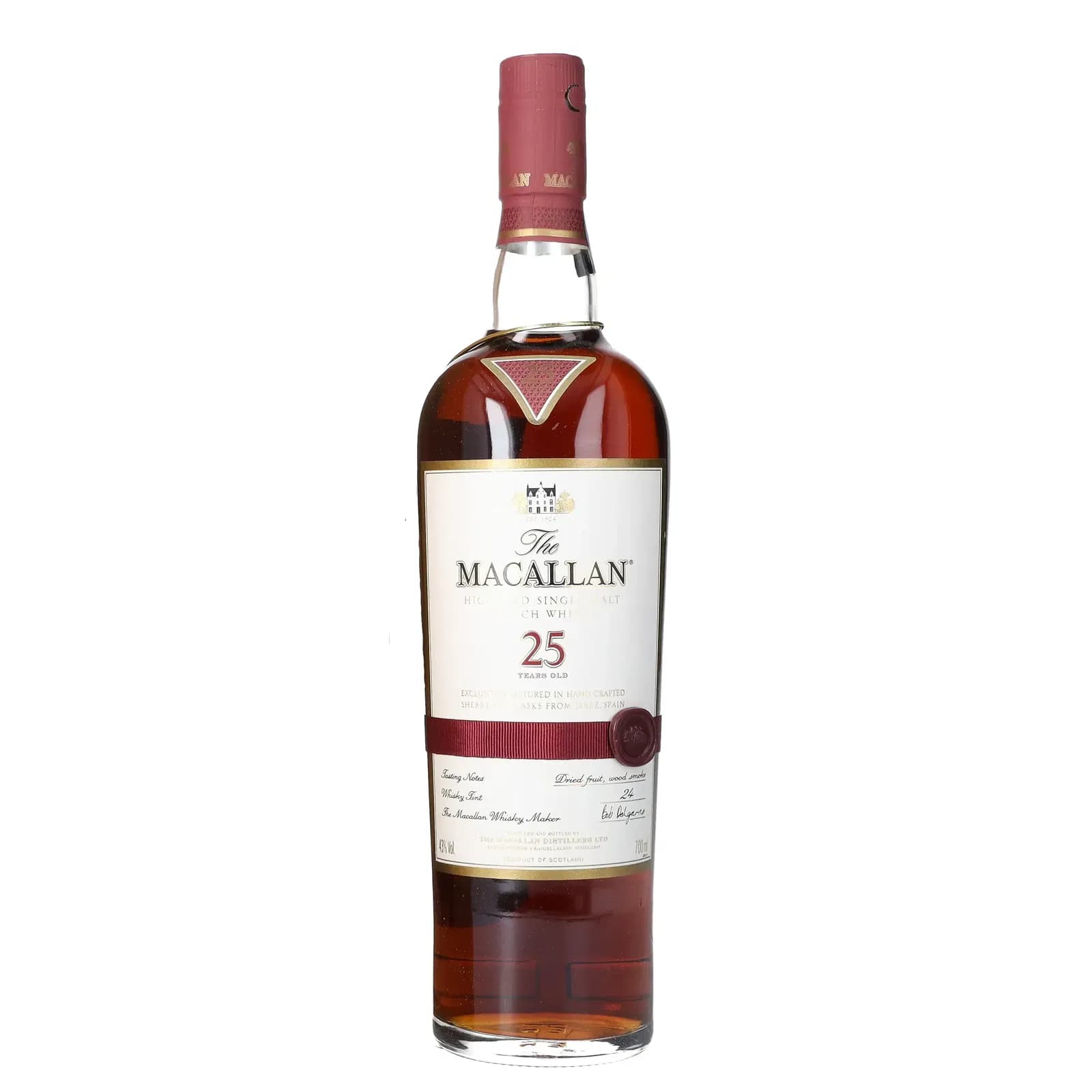 Macallan 25 Years Old