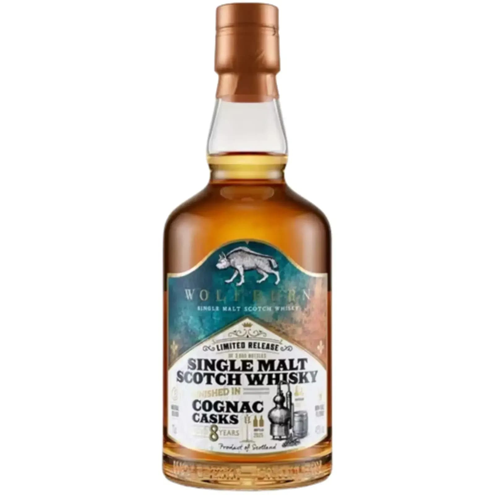  Wolfburn 8 Years Old Cognac Cask 2017