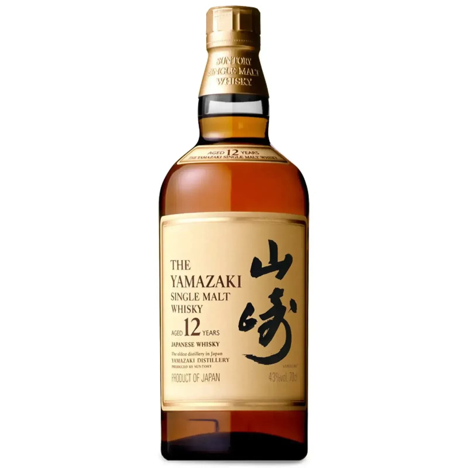 Yamazaki 12 Years Old Single Malt Whisky (pre-2010)
