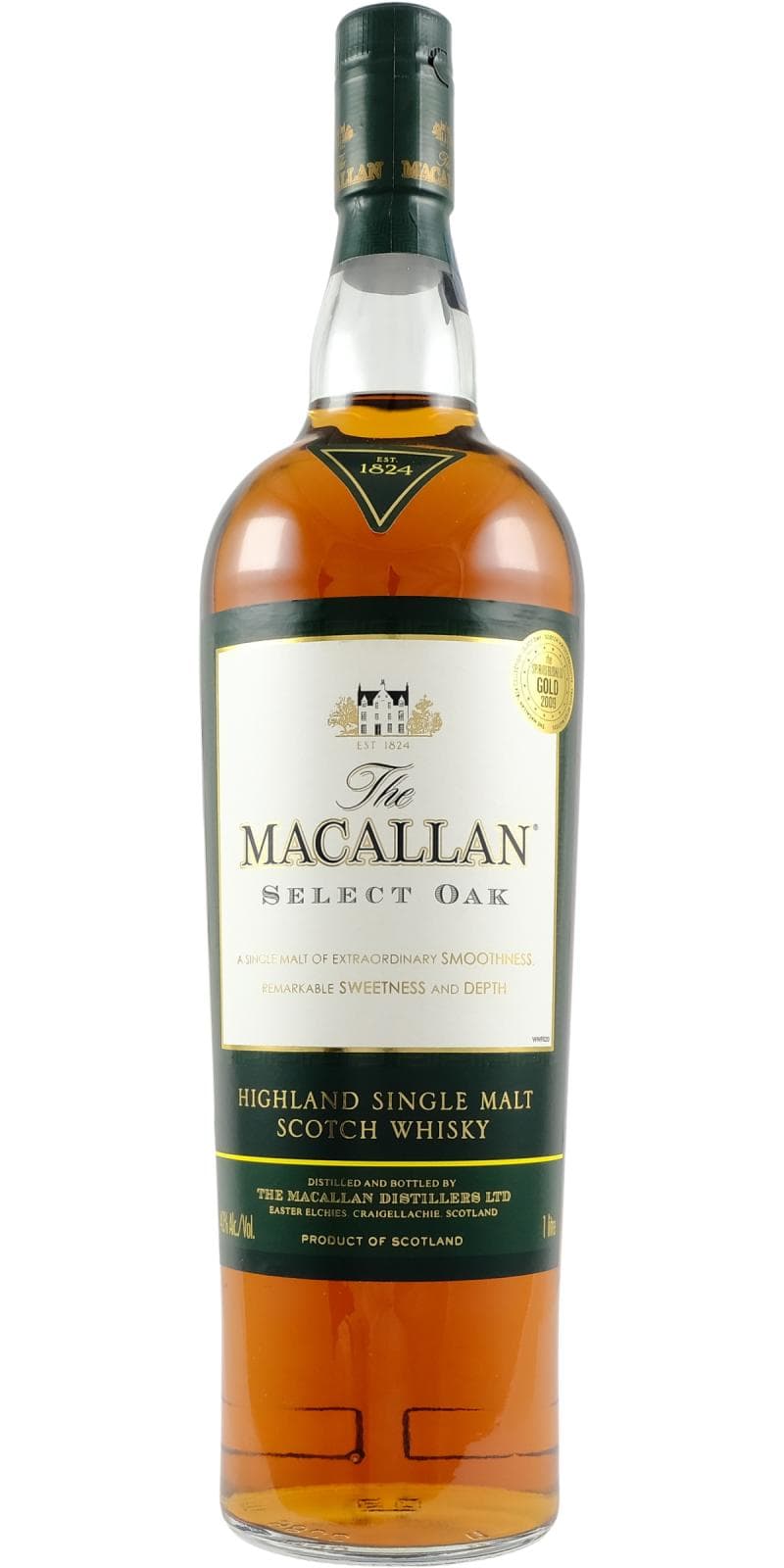 Macallan Select Oak The 1824 Collection 100cl