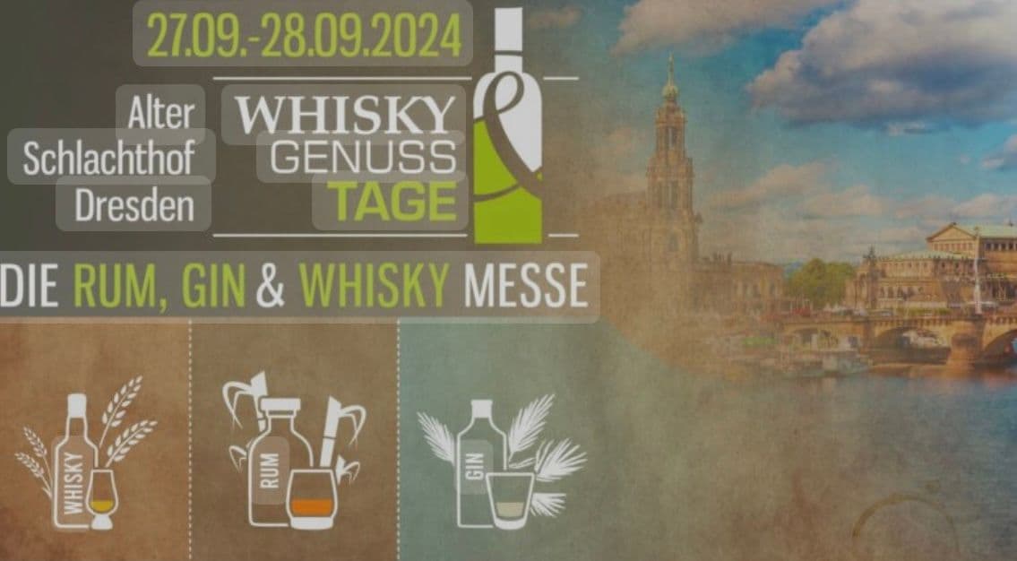 Show distilling at the “Whisky & Indulgence Days” in Dresden - a highlight for whisky lovers