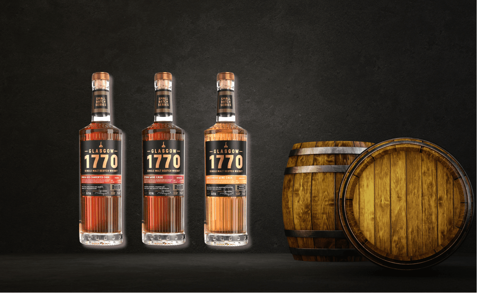 Lancio dei nuovi whisky in botti di vino della Glasgow Distillery