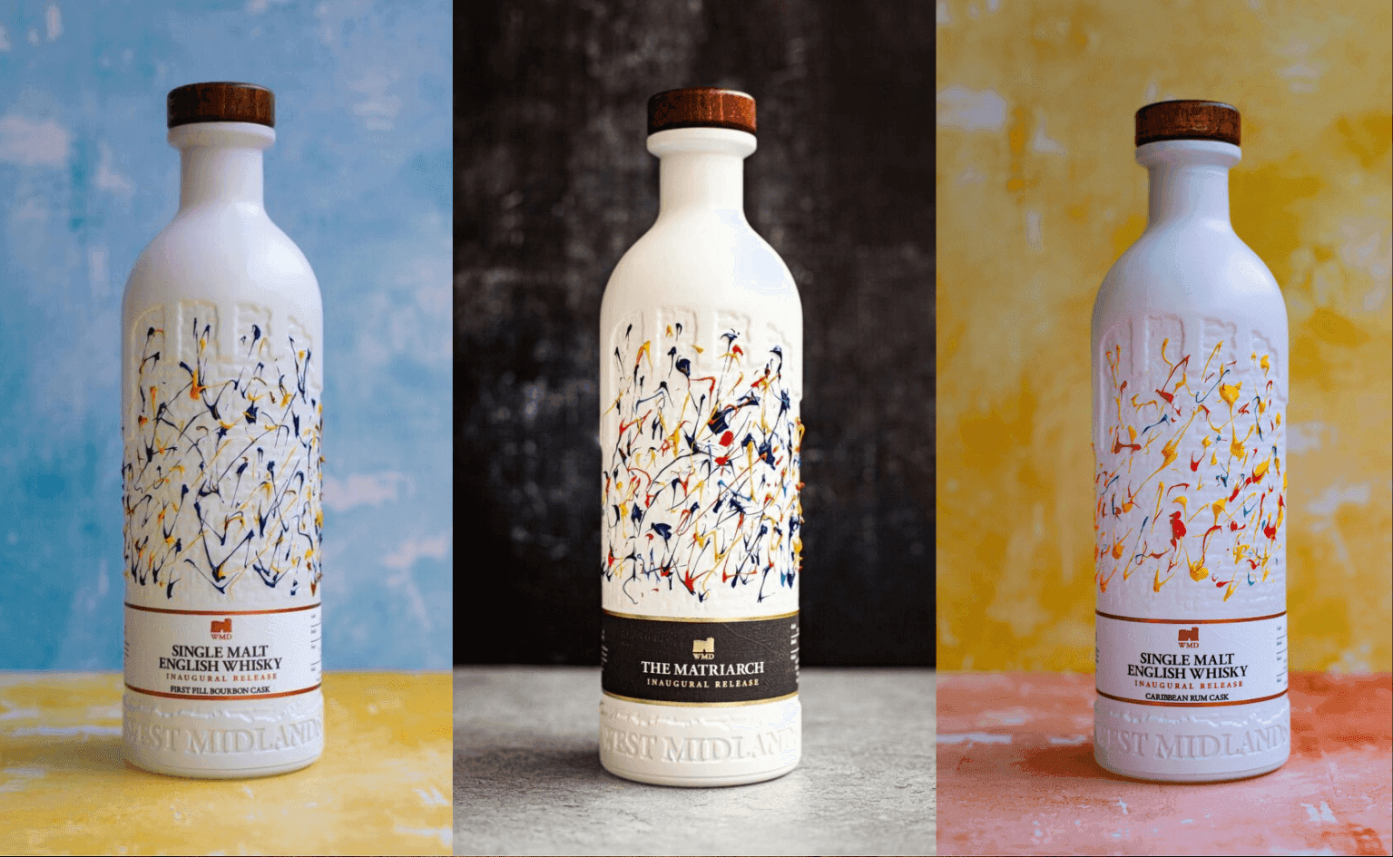West Midland Distillery bringt 3 limitierte Whiskys auf den Markt