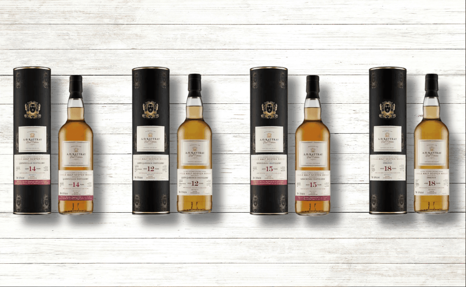 A.D. Rattray Sommerabfüllung 2025: 4 seltene Single Malts