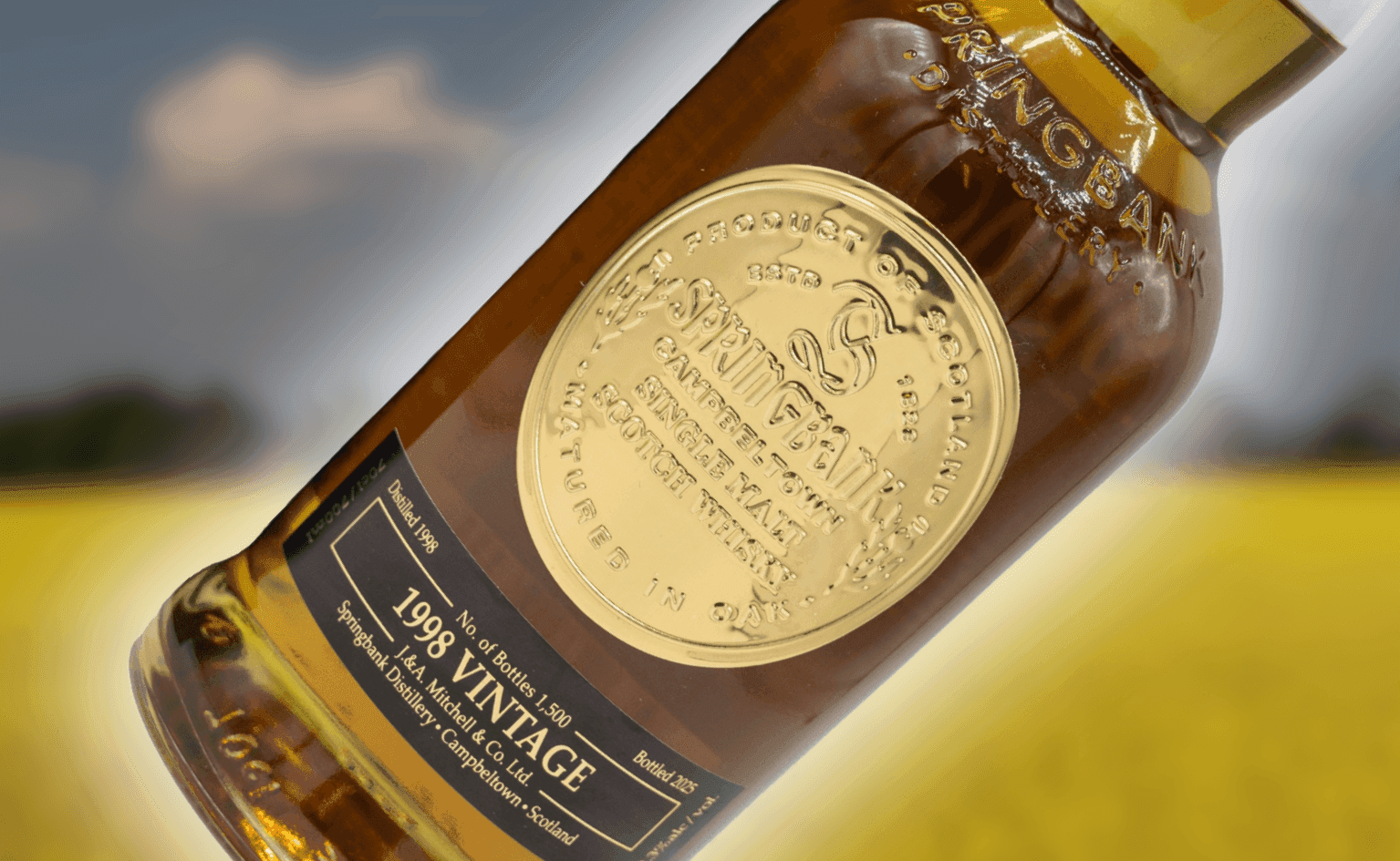 Springbank Launches First-Ever Vintage Series with 1998 Sherry Cask Release