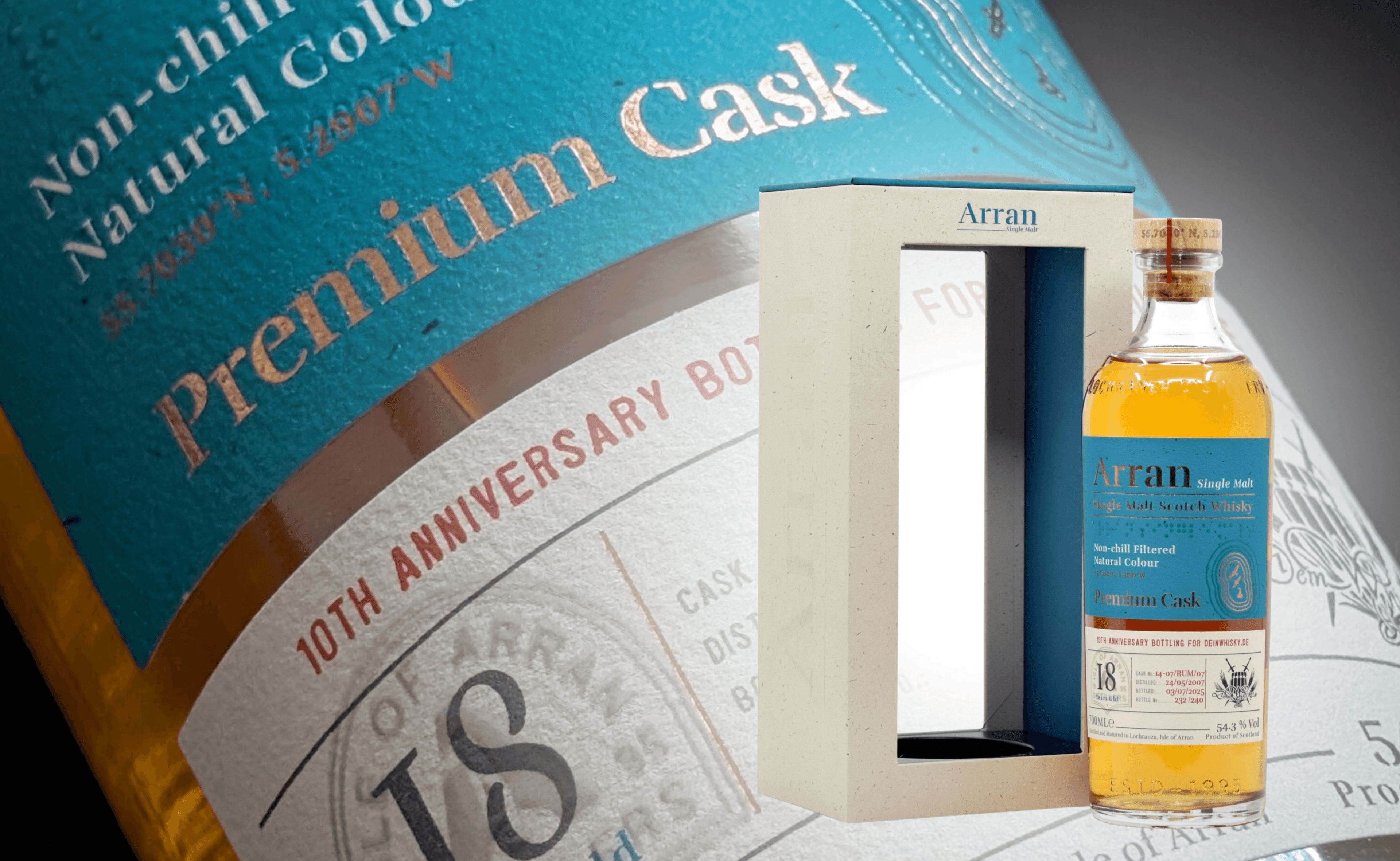 Erste Veröffentlichung des Jahres: Arran 18 Year Rum Cask