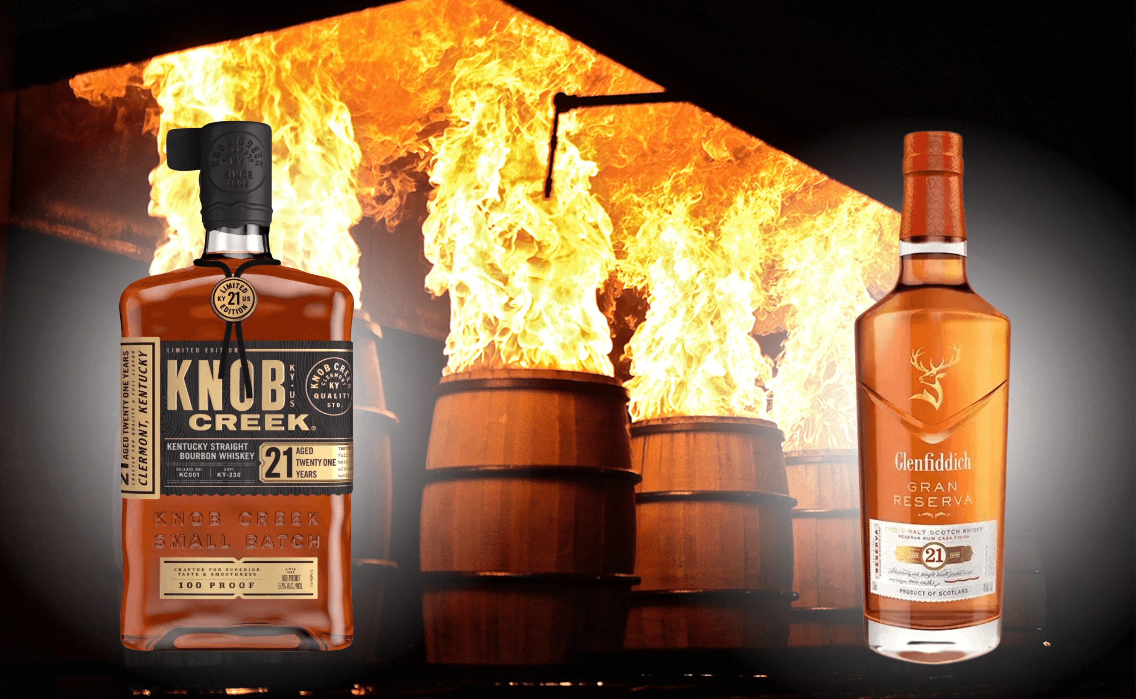 Knob Creek 21 Jahre: Wie die Reifung Bourbon vs Scotch formt