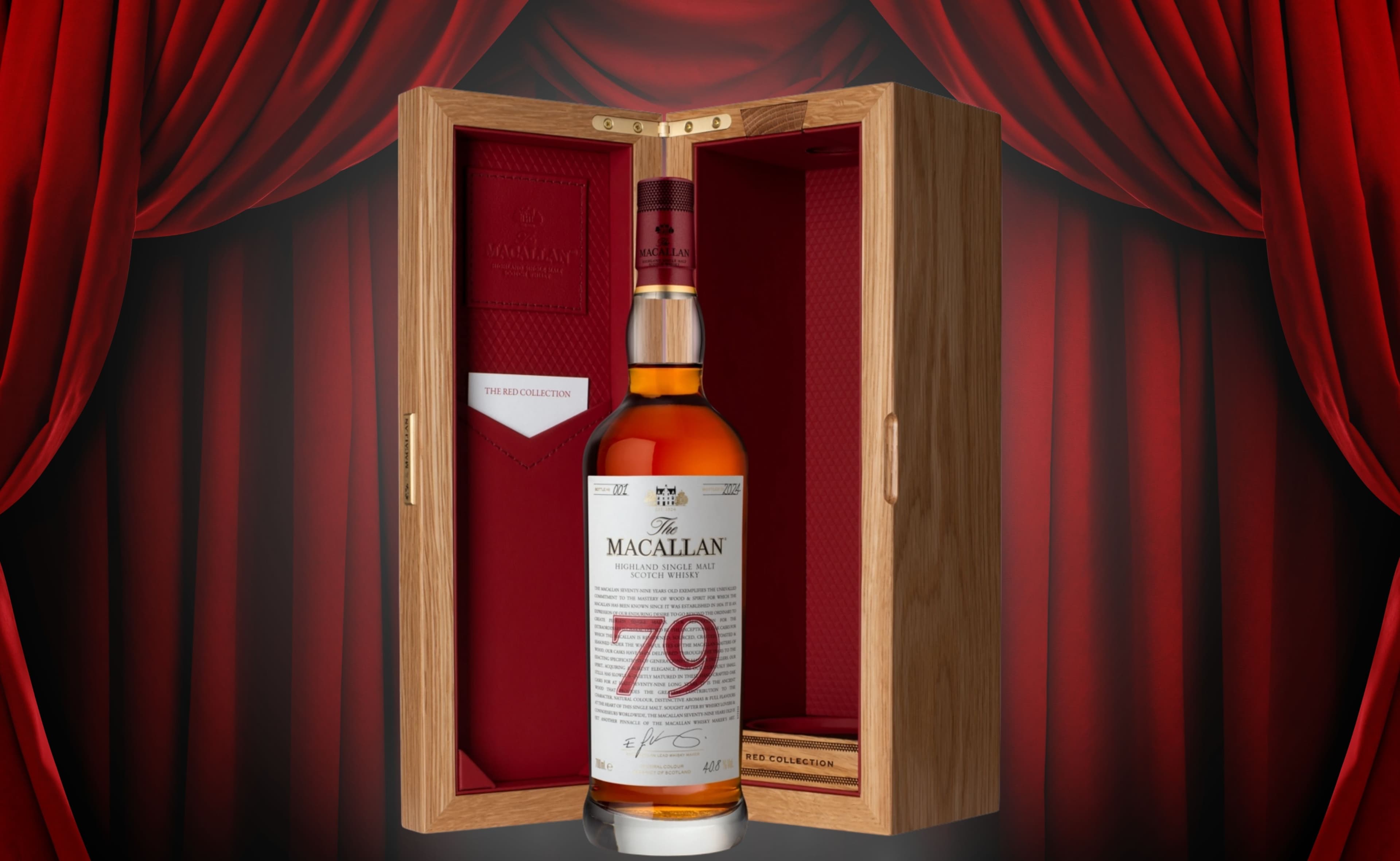 The Macallan Red Collection 79 Years Old: un nuovo vertice di tempo e maestria