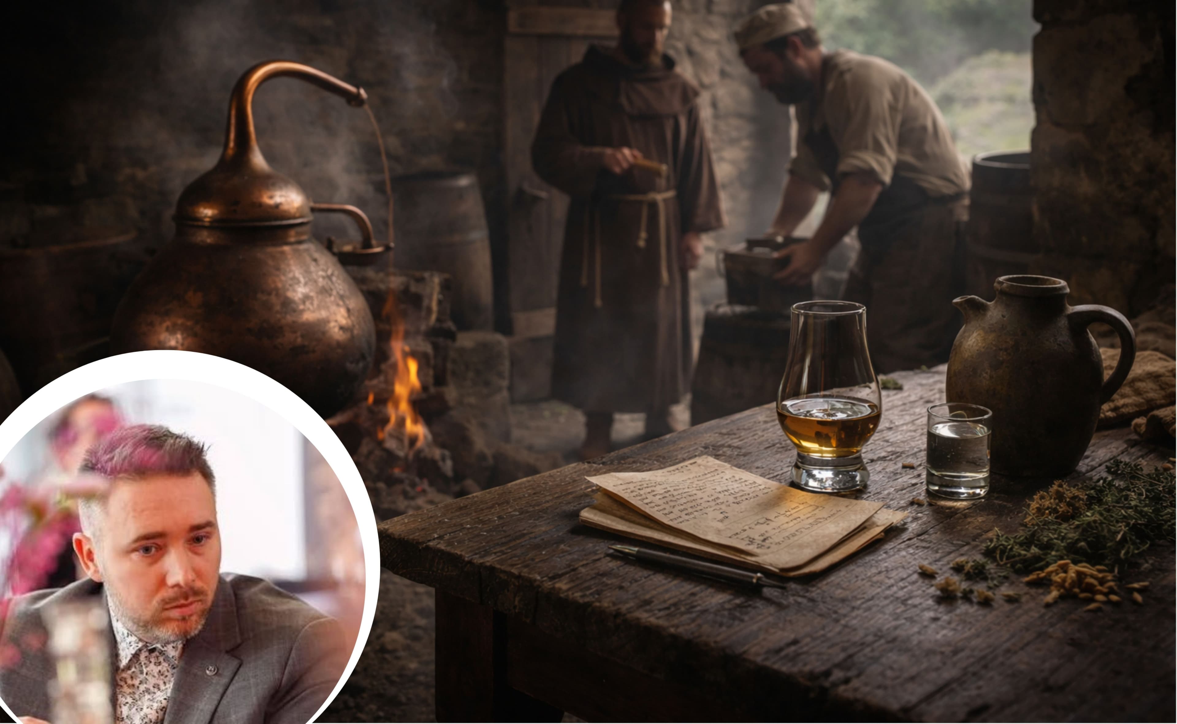 Ursprünge der Brennereien und früher Whisky - Von "Uisge Beatha" zu legendären Brennereien