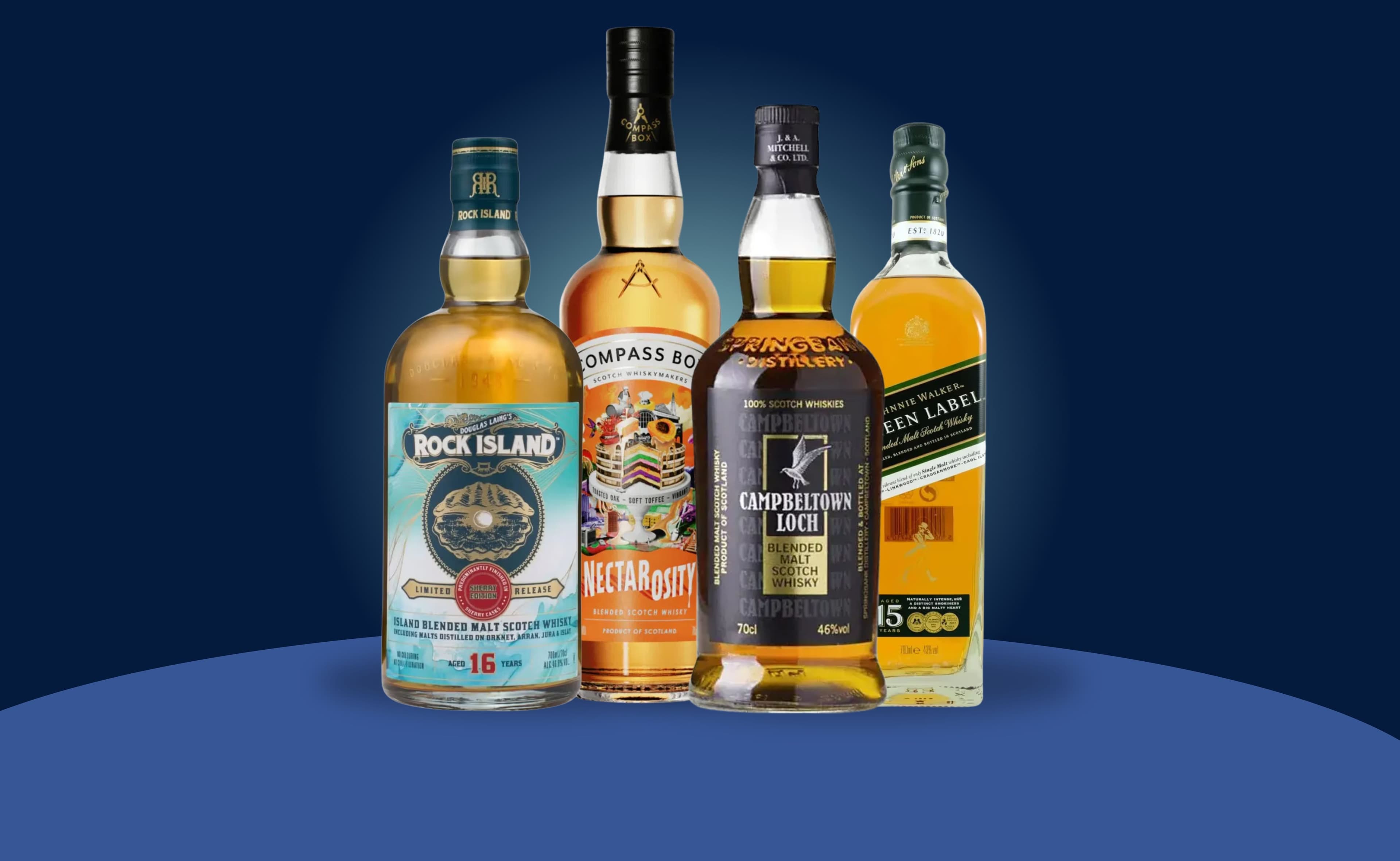 Los 5 mejores whiskies escoceses mezclados por menos de 200 € en 2025