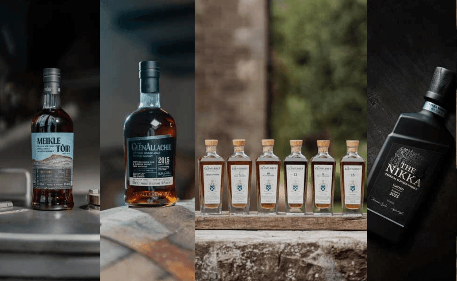 NEUE Whisky-Veröffentlichungen 2025: Glenturret, GlenAllachie & Nikka