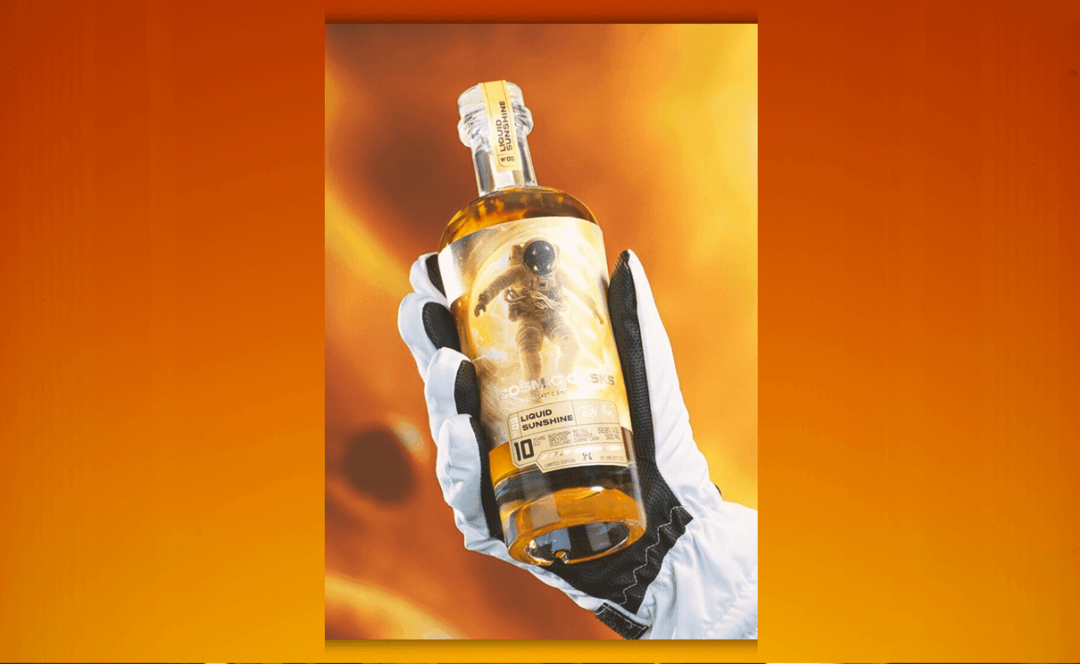 Auchroisk 10 Jahre Liquid Sunshine Cosmic Casks - Dessertwein-gealterter Speyside