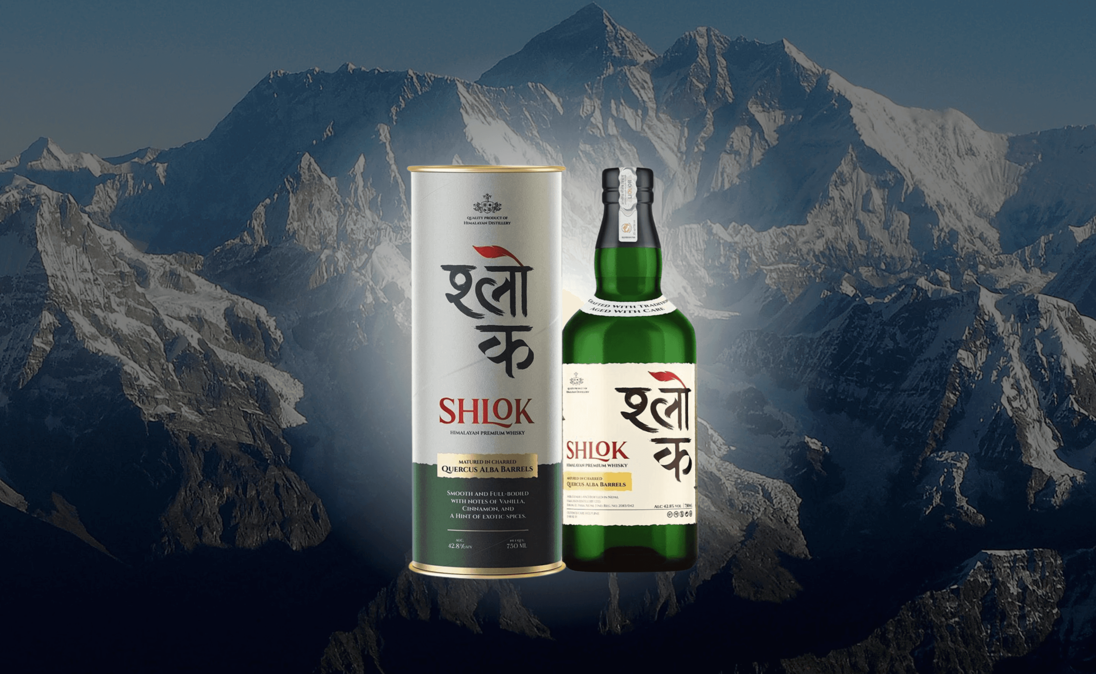 Himalayan Distillery Limited bringt Shlok Premium Himalayan Whisky auf den Markt