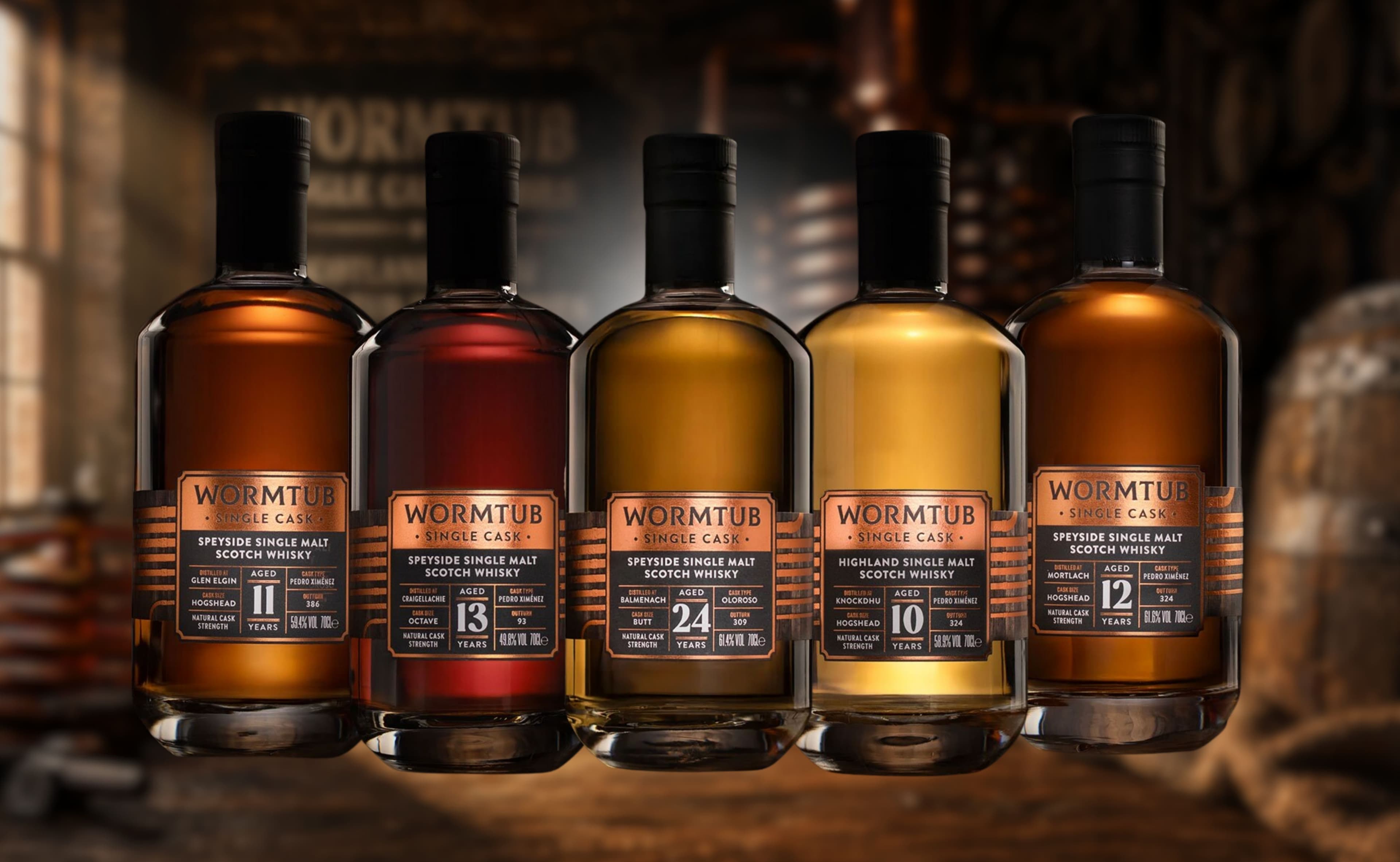 Atom Brands startet die Wormtub Single Cask Series