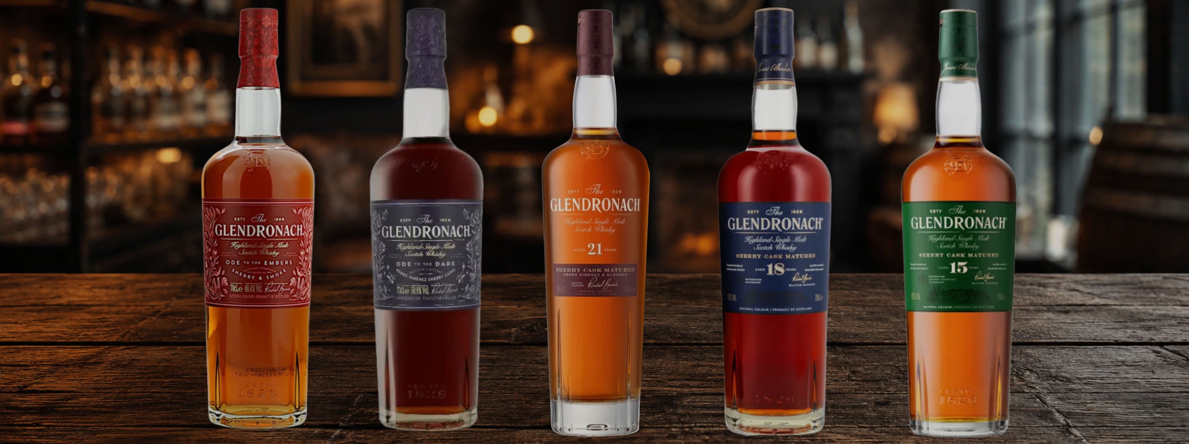 Glendronach Masterclass Tasting