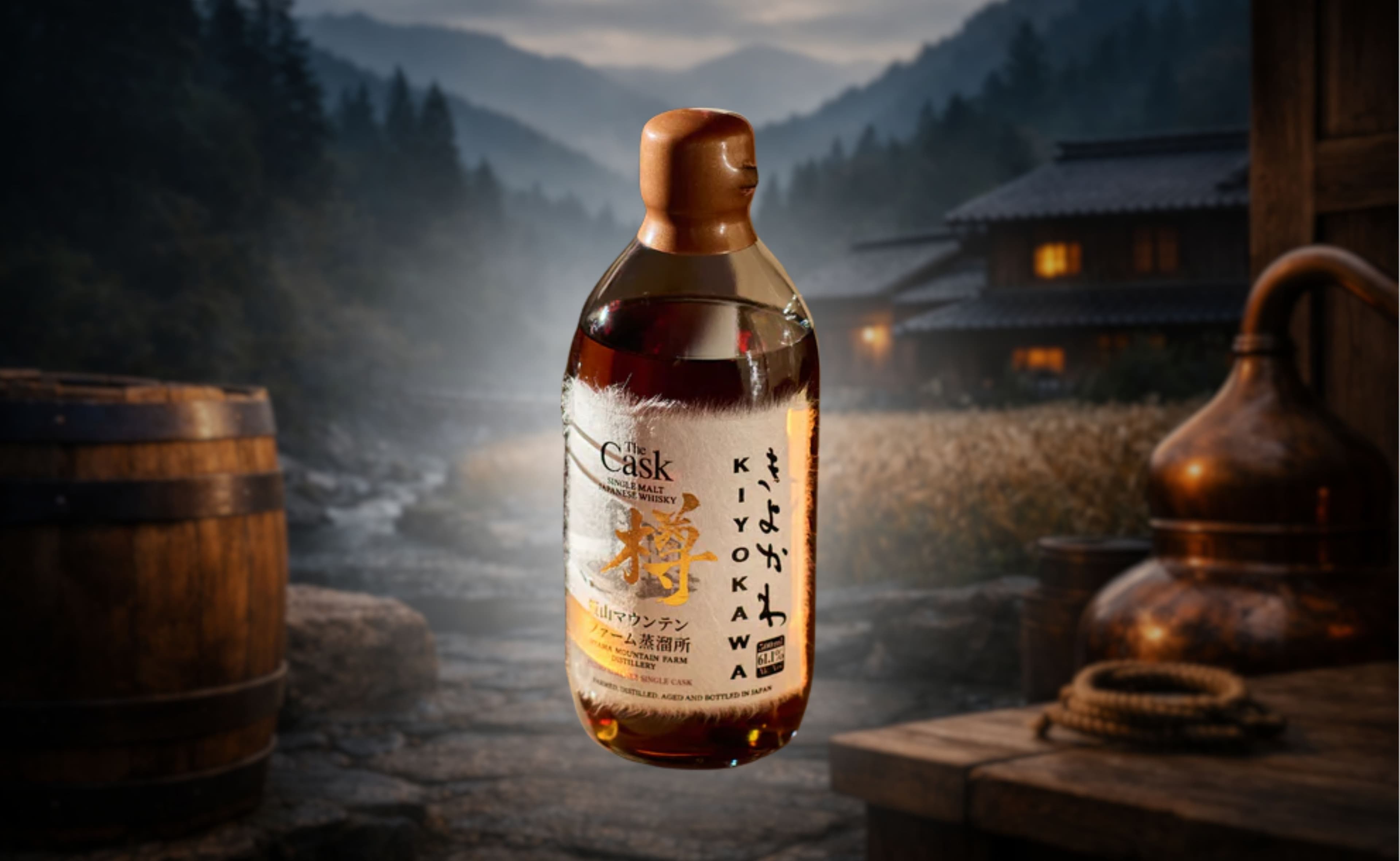 Kiyokawa Unveils First Single Malt Whisky