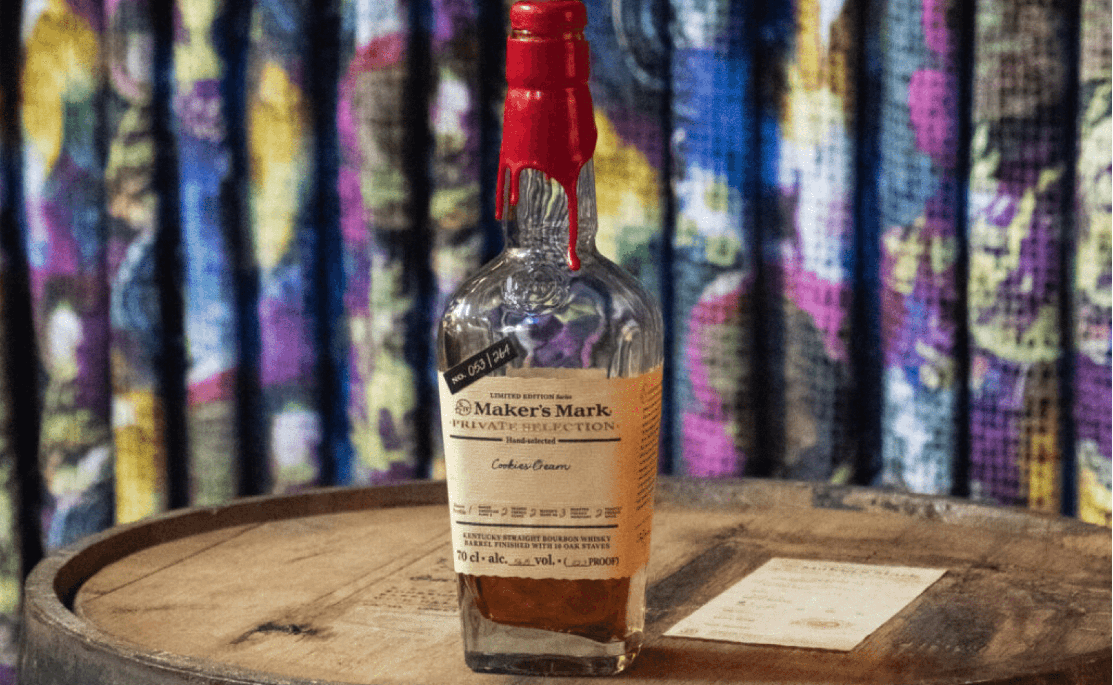 Maker's Mark x Cookies Cream Private Select Bourbon debütiert in Berlin