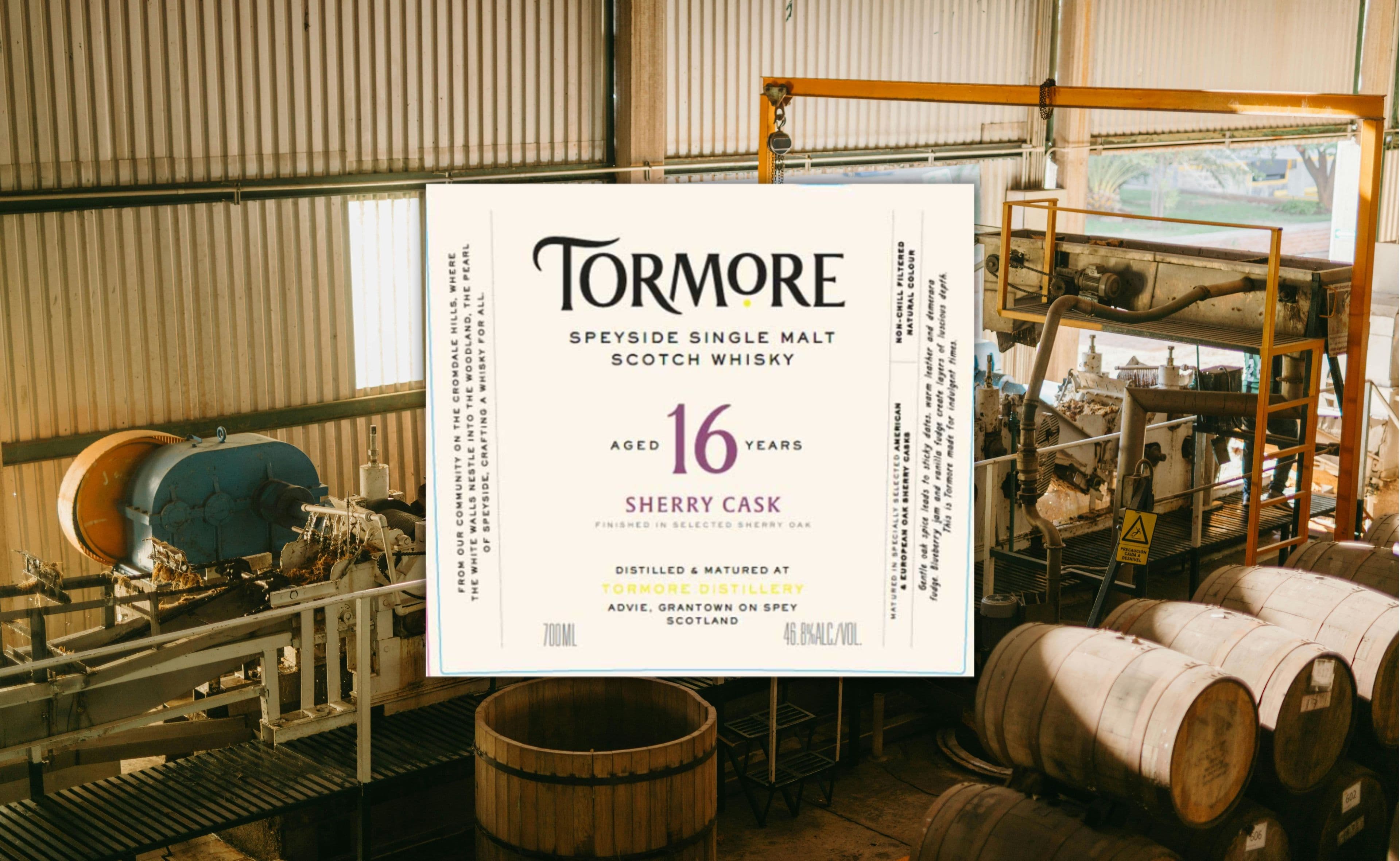 The new Tormore 16-Year Sherry Cask Lands in the U.S.