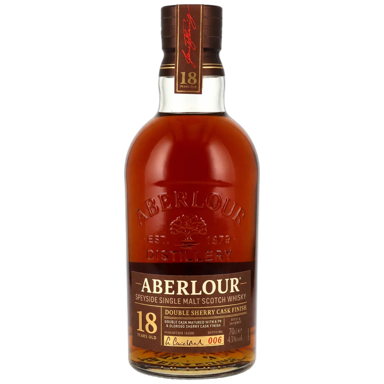 Aberlour 18 Years Old Double Sherry Cask Finish Batch 006