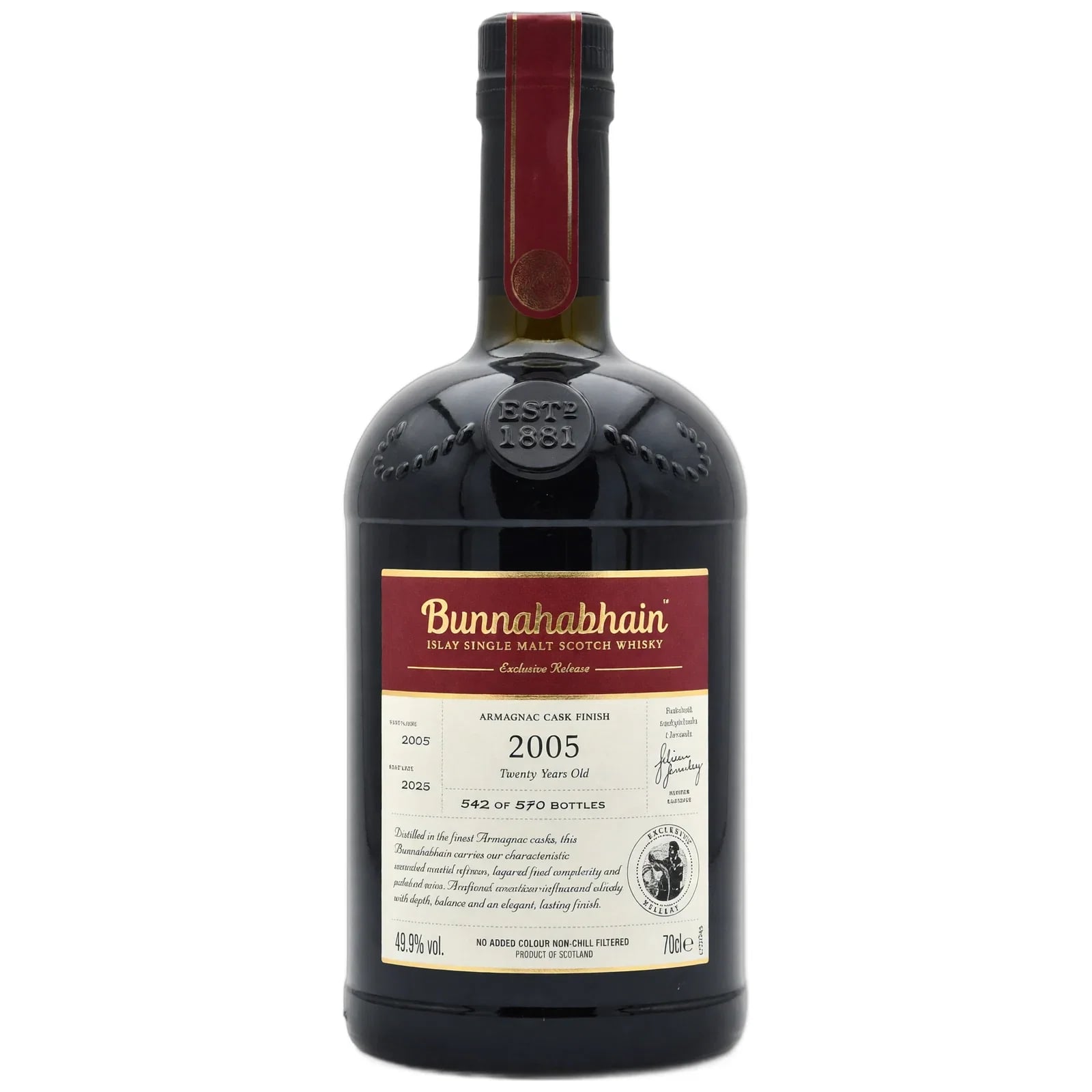 Bunnahabhain 20 Years Old 2005