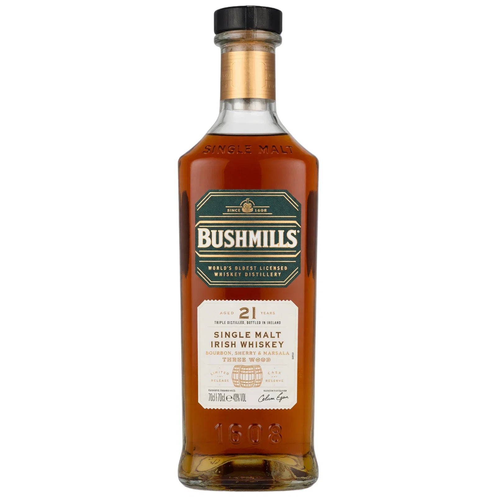 Bushmills 21 Years Old The World Wood