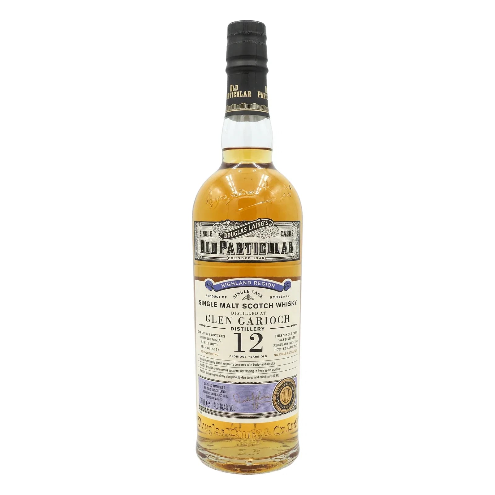 Glen Garioch 12 Years Old 2010 Old Particular Douglas Laing
