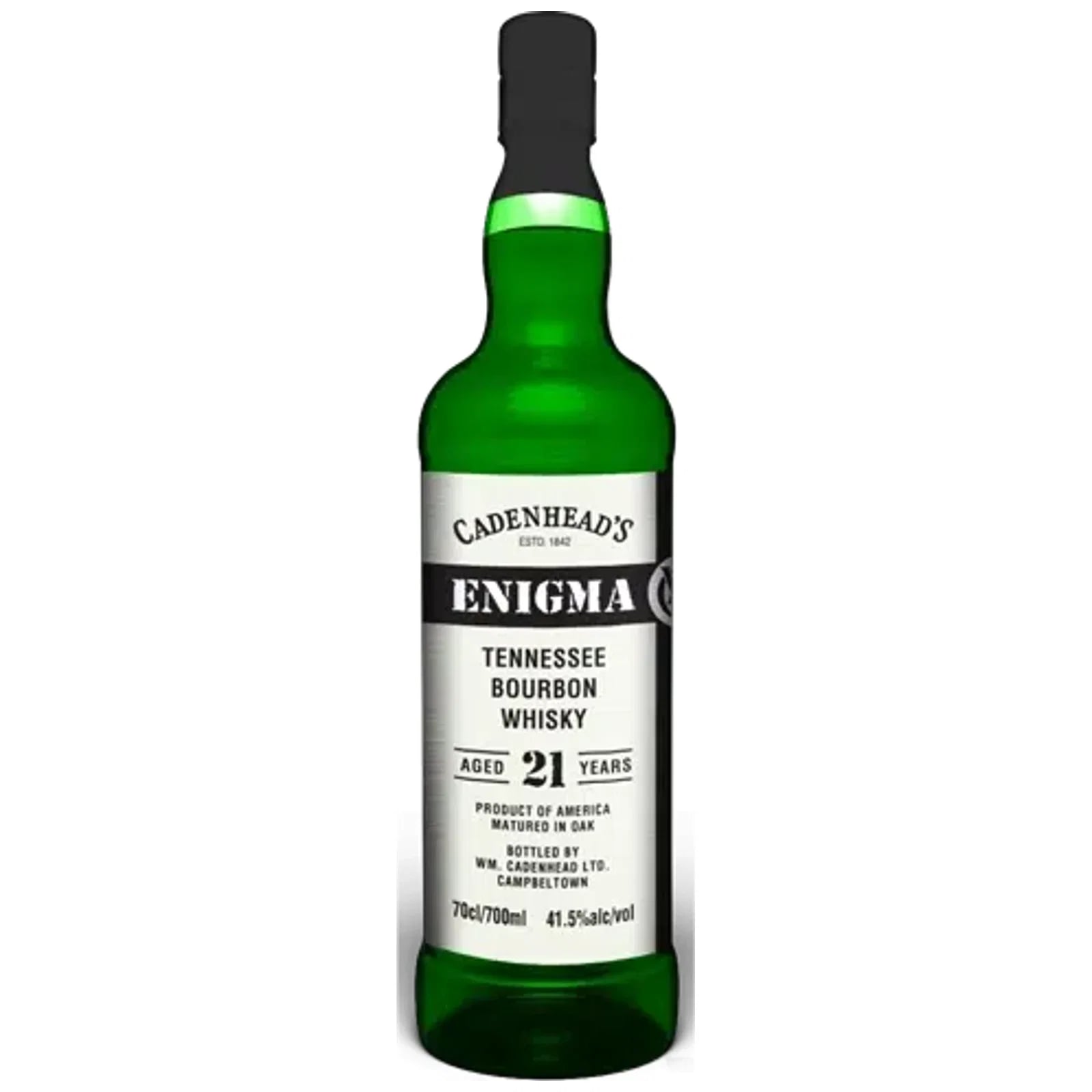 Tennessee Bourbon 21 Years Old 2003 Enigma Cadenhead'S
