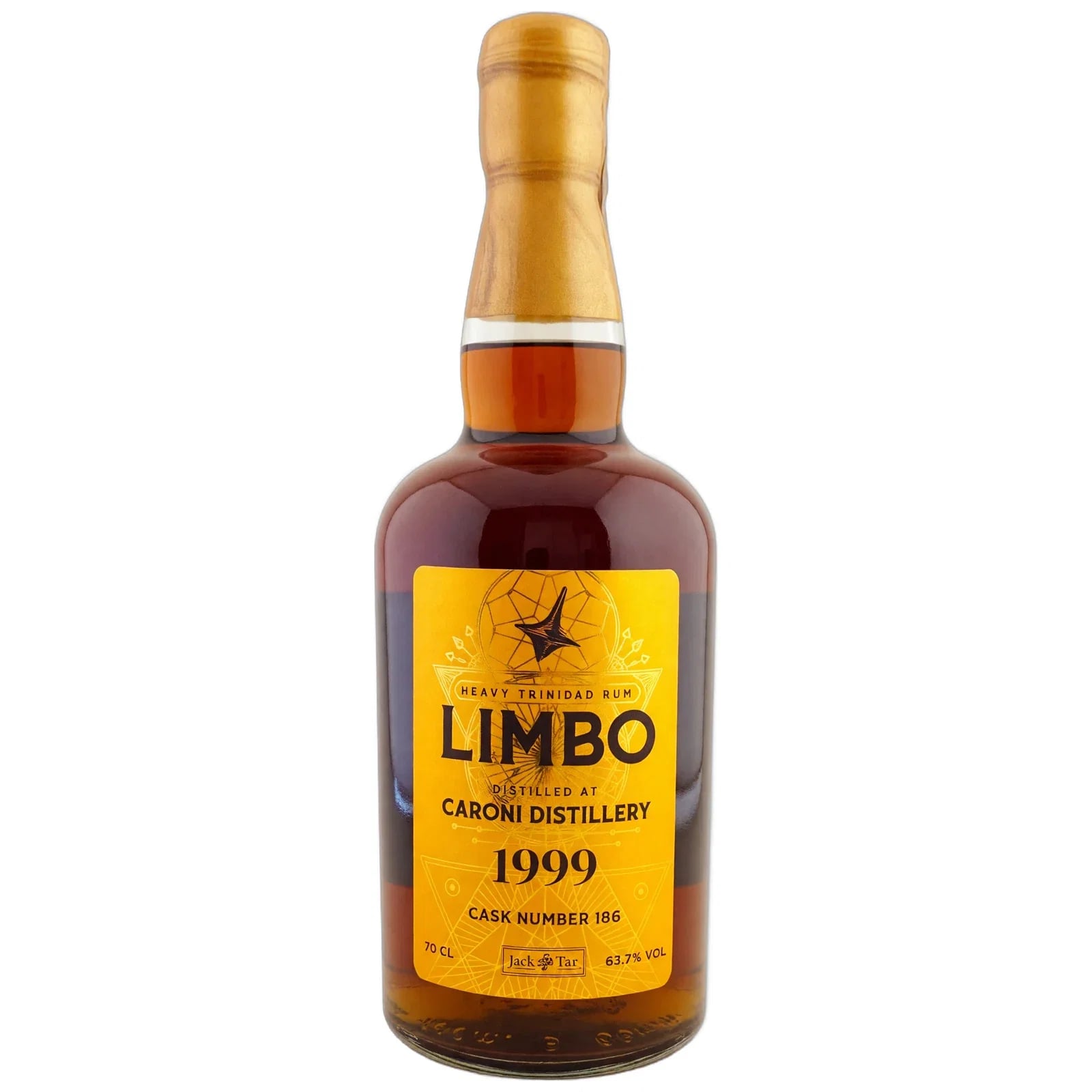 Caroni 21 Years Old 1999 Limbo Jack Tar HTR Cask Nr. 186