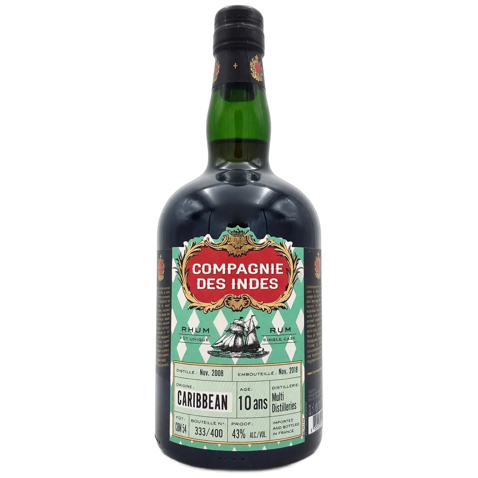 Compagnie des Indes 10 Years Old 2008