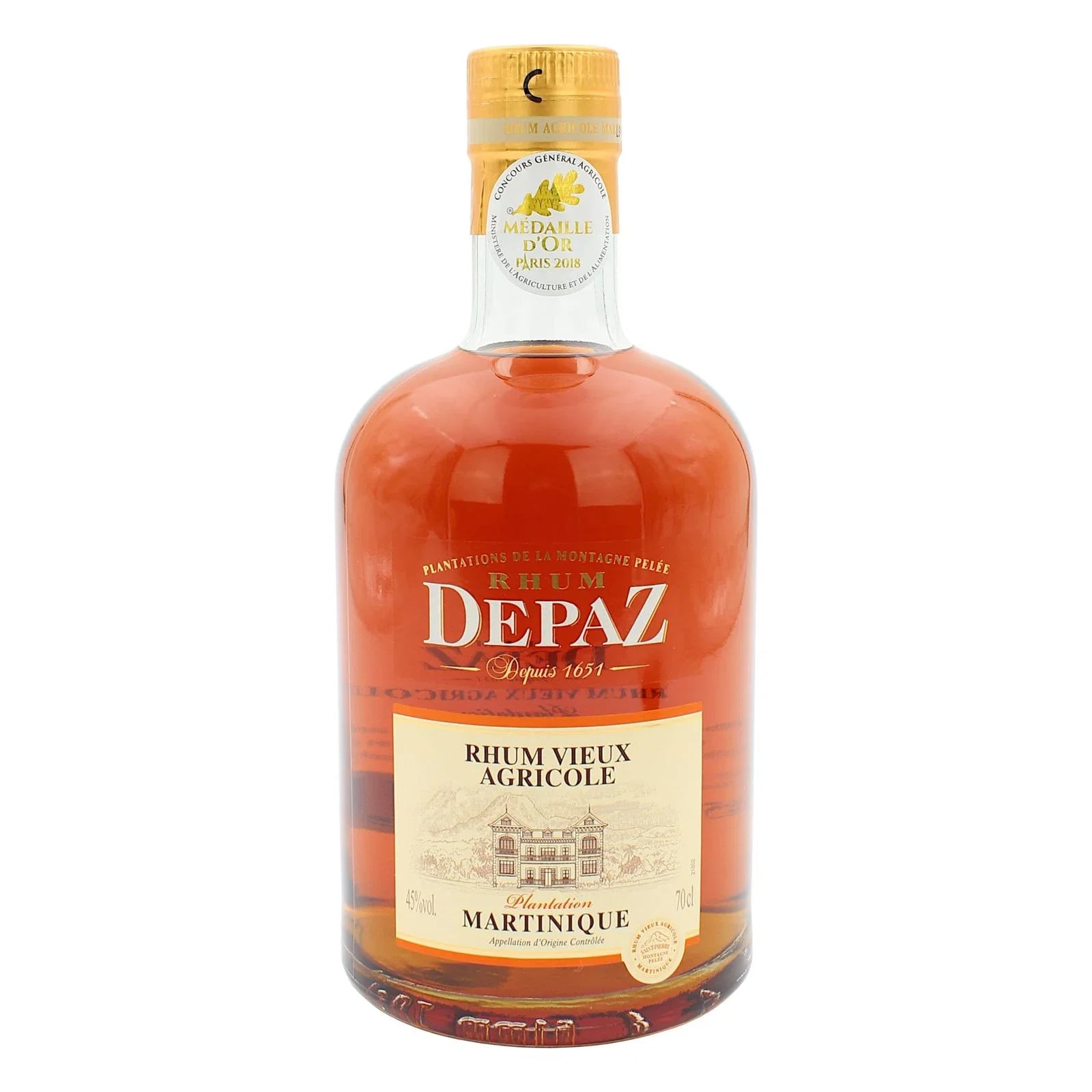 Rhum Depaz Vieux Plantation
