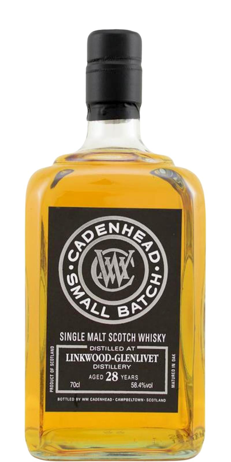 Linkwood 28 Years Old Cadenhead’s 1987 Small Batch