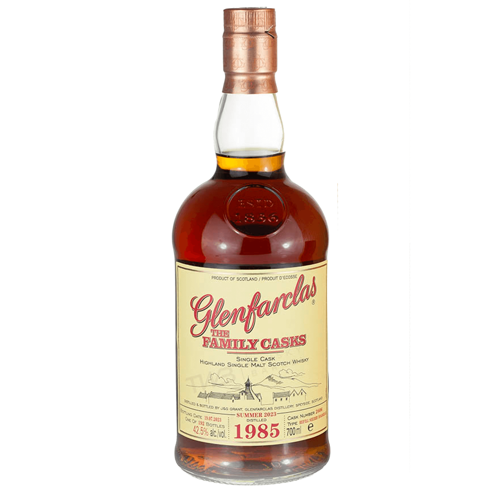 Glenfarclas 37 Years Old 1985  The Family Casks (Release S23) Nr. 2606
