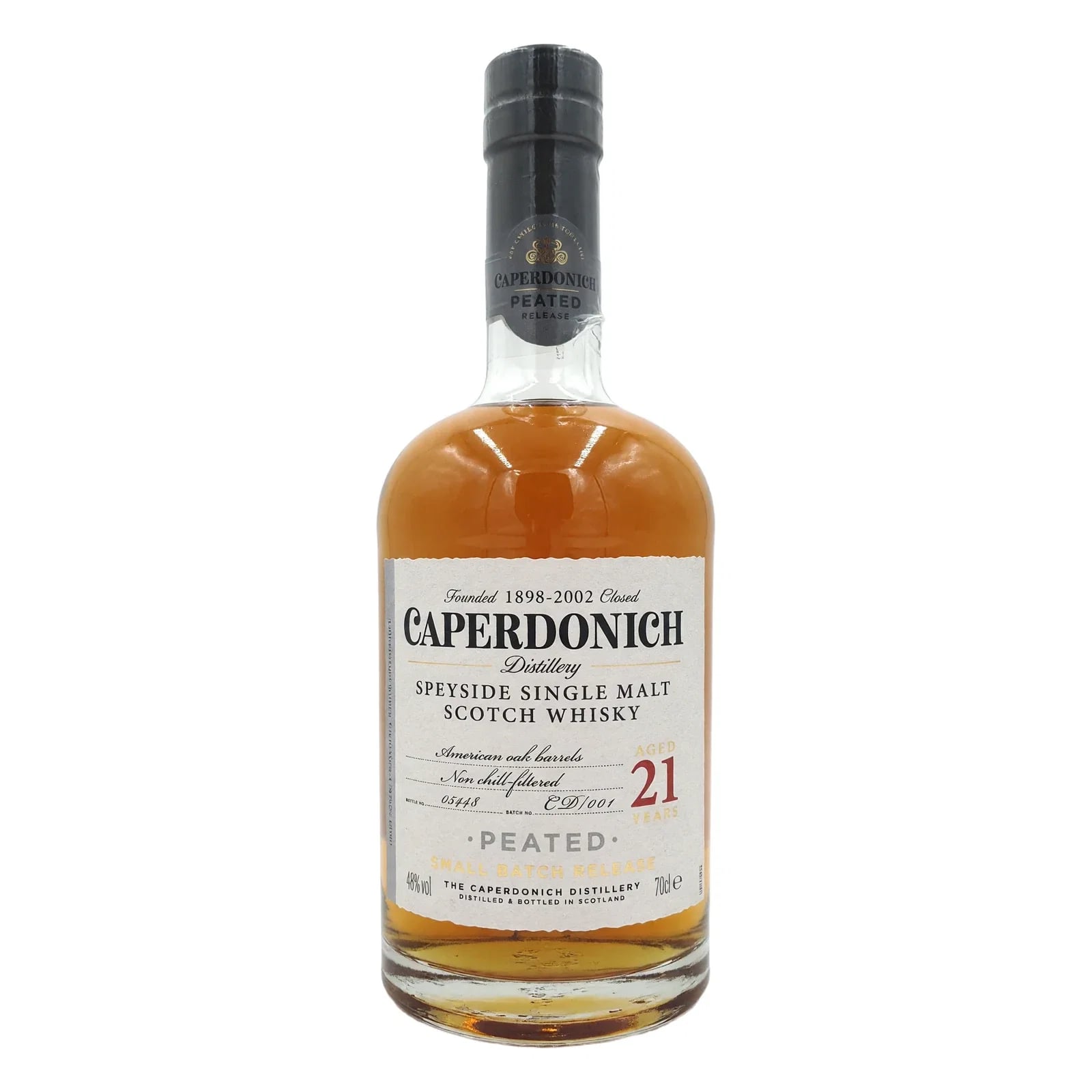 Caperdonich 21 Years Old Peated
