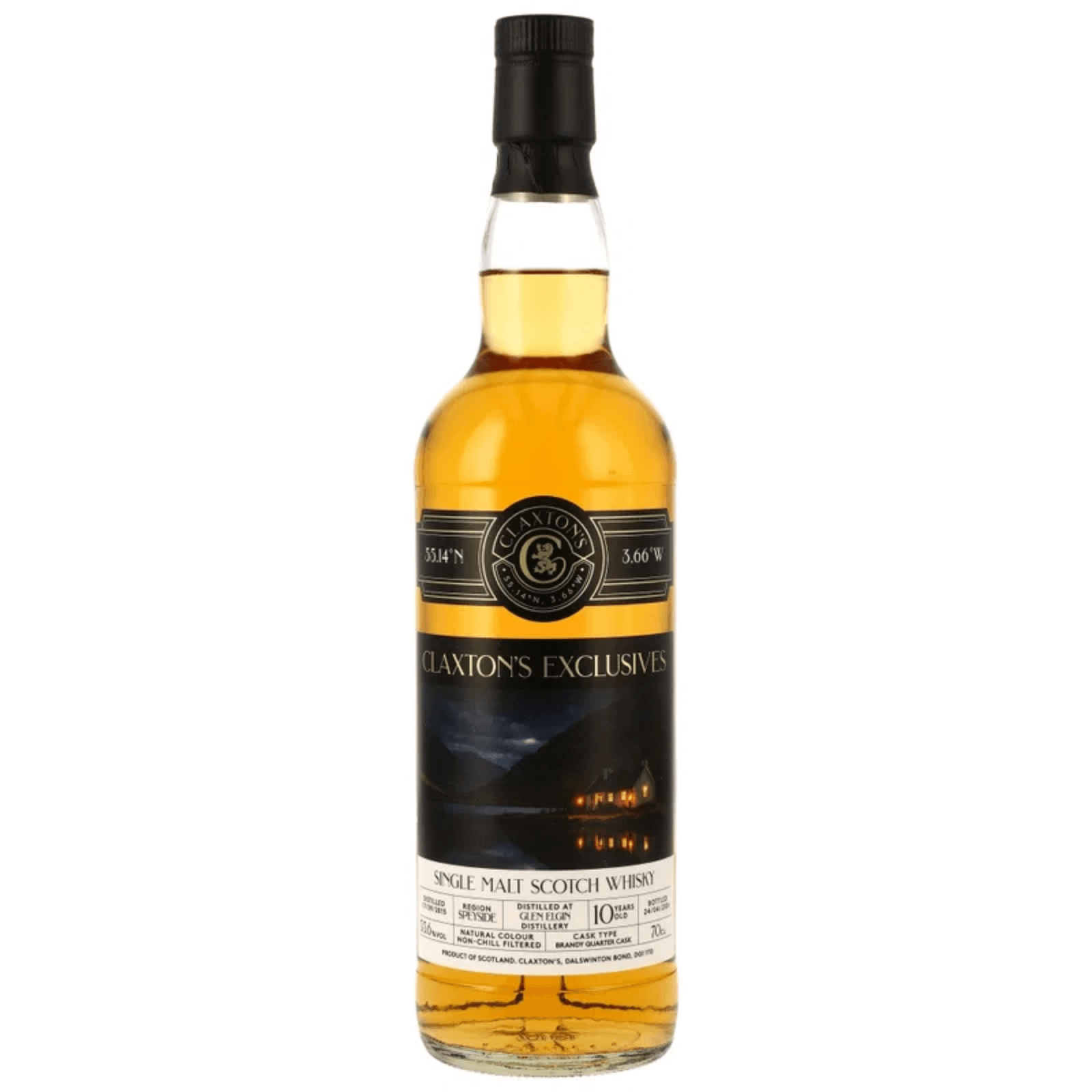 Glen Elgin 10 Years Old 2015 Claxton's