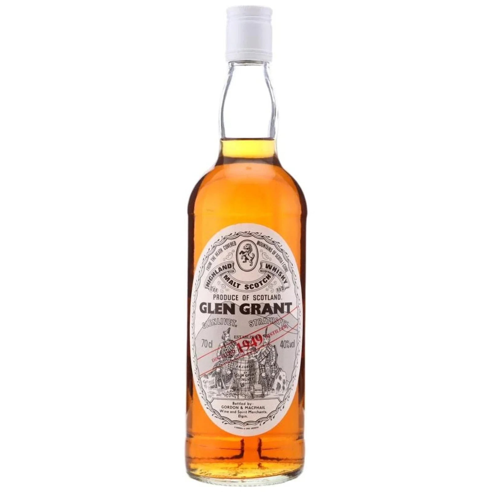 Glen Grant 40 Years Old 1949 Licensed Bottling Gordon & Macphail