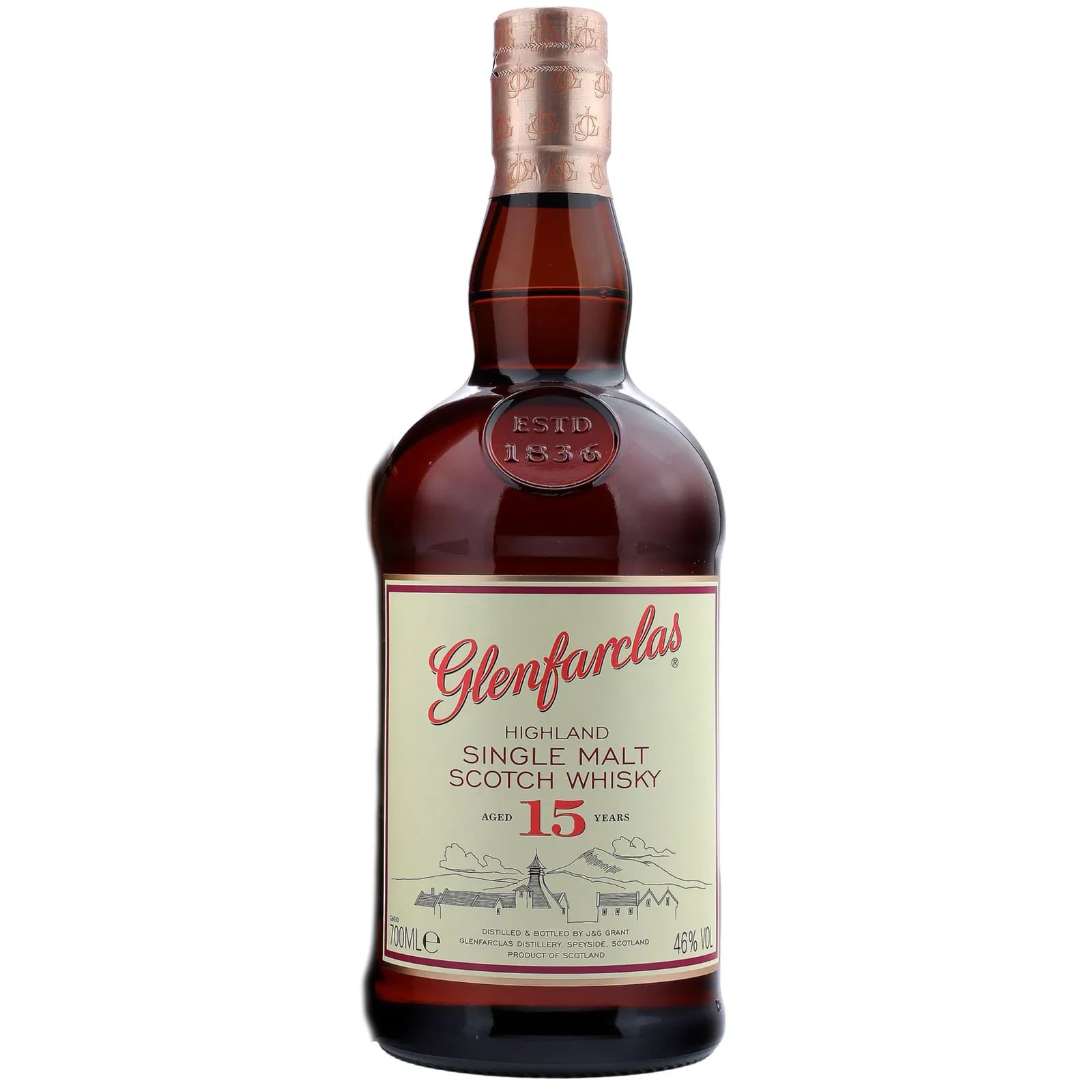 Glenfarclas 15 Years Old New Label