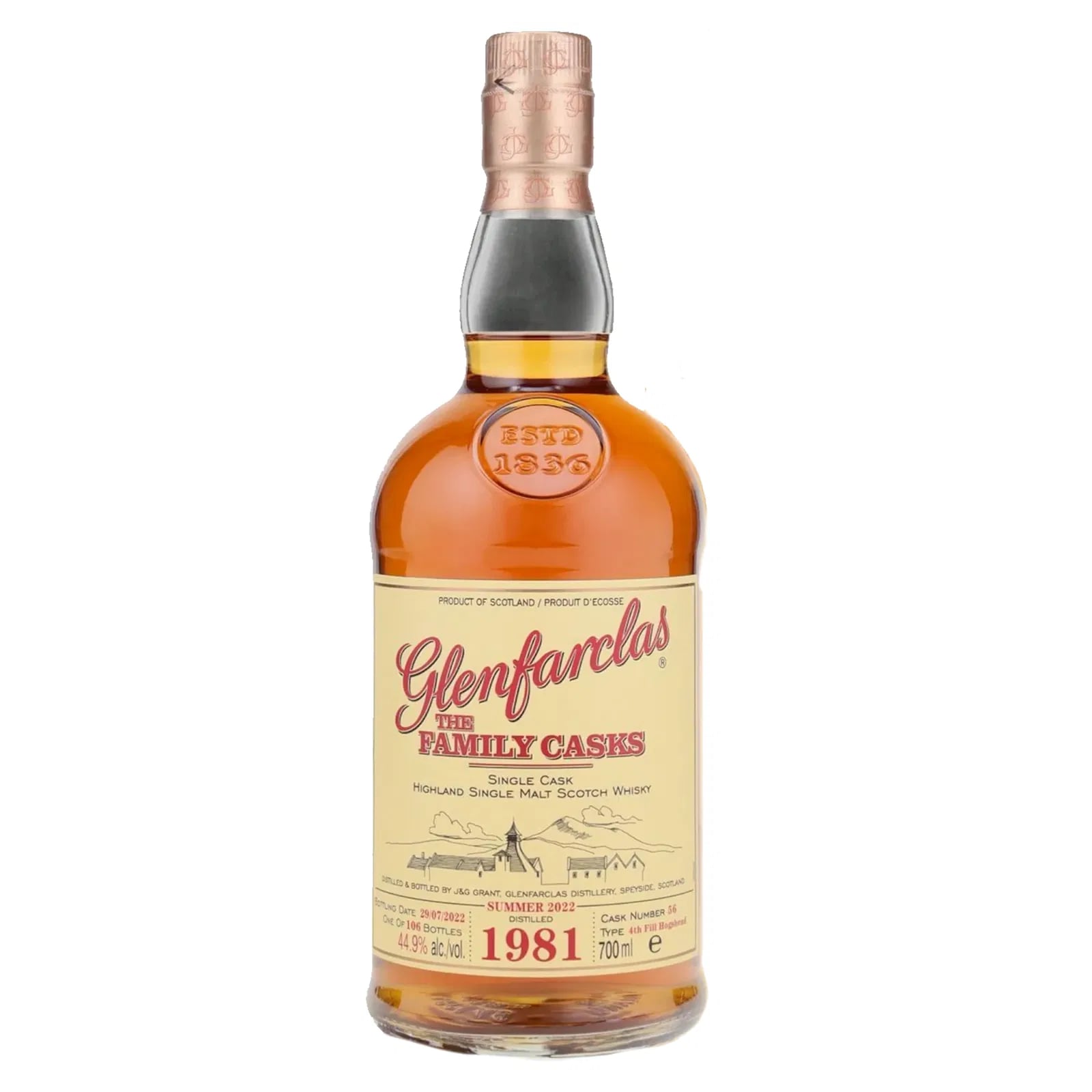 Glenfarclas 1981 The Family Casks 56