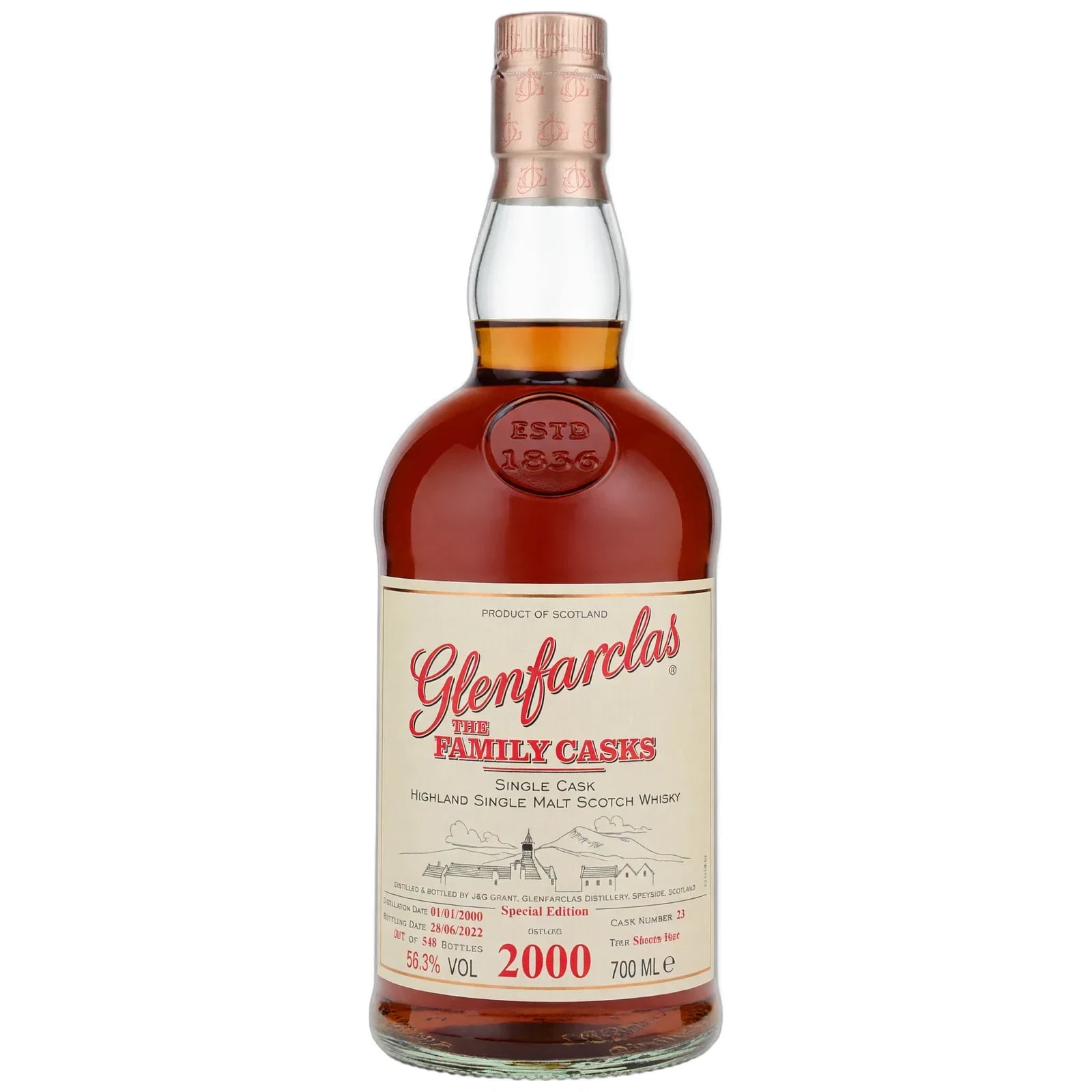 Glenfarclas 2000 Cask Nr. 23