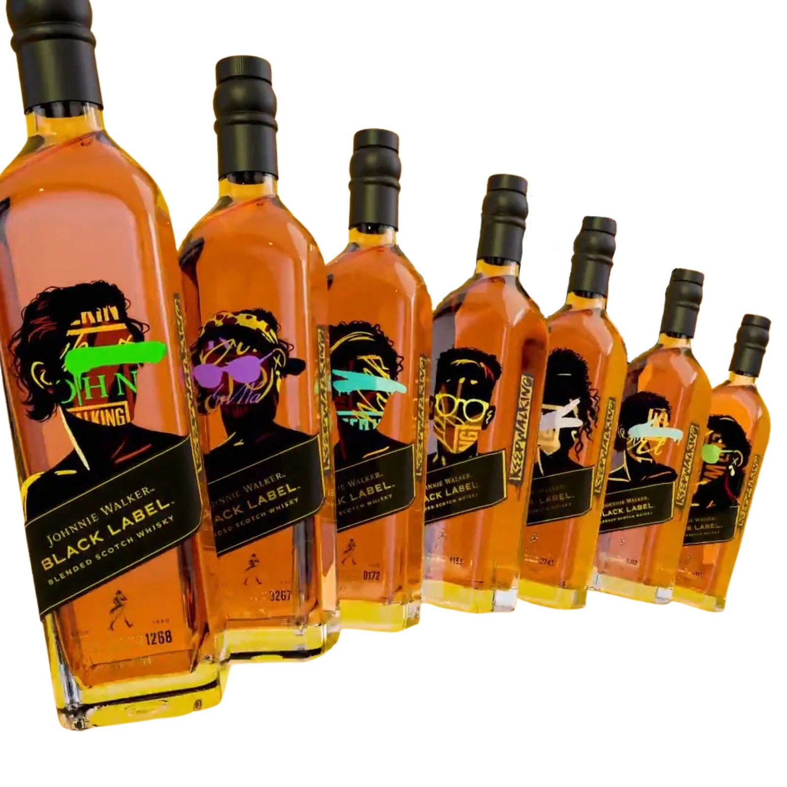 Johnnie Walker Andi Gellenberg AI - 5000 Unique Limited Editions