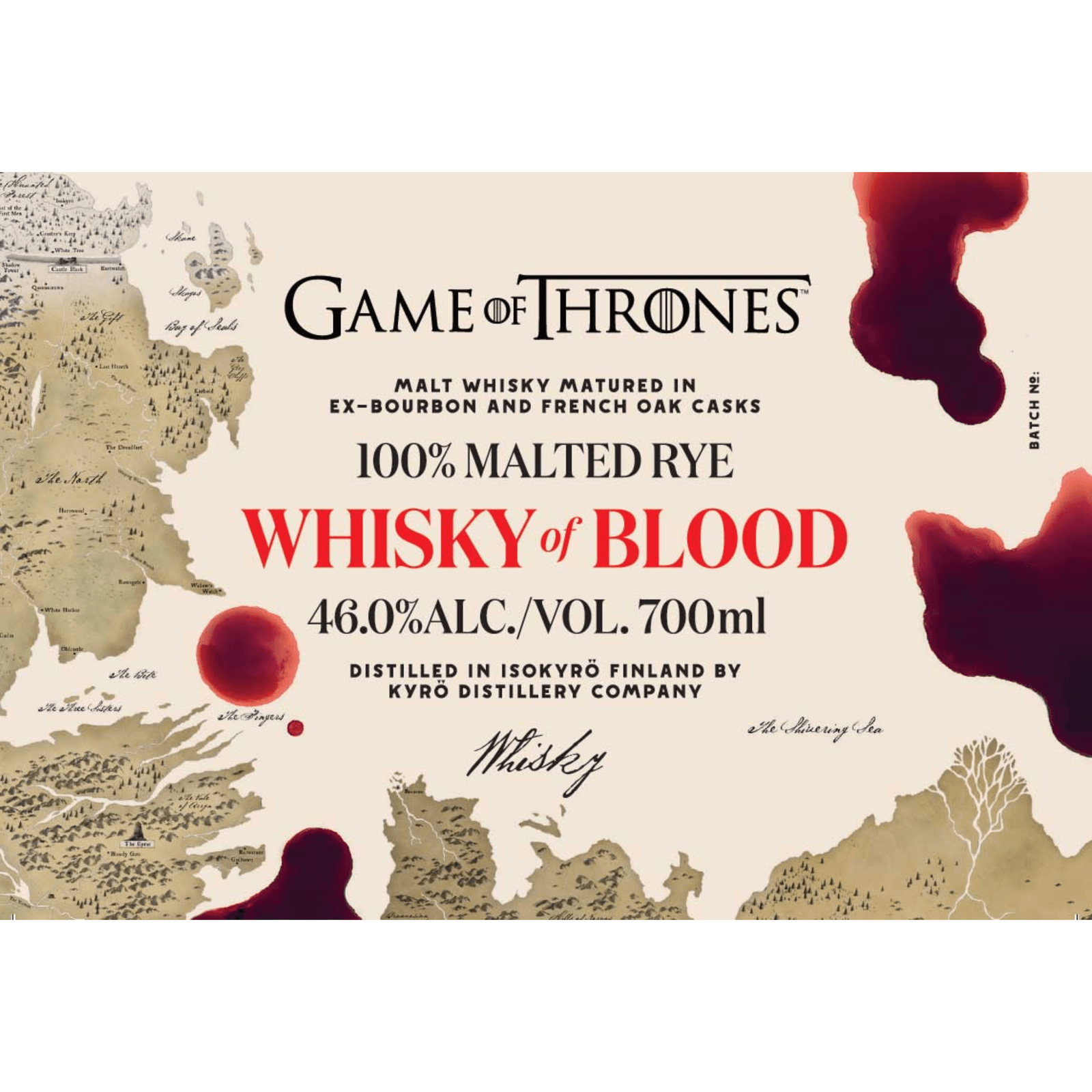 Kyrö Game Of Thrones Whisky Of Blood