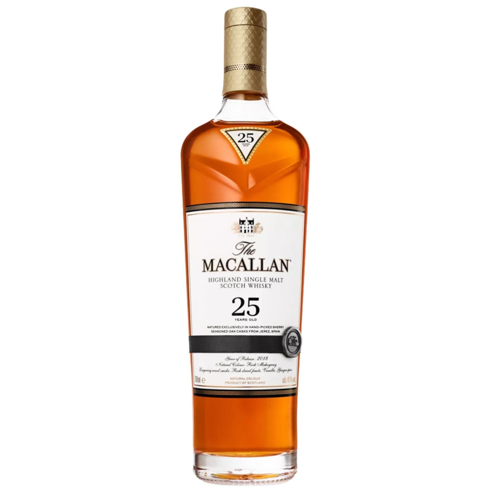 Macallan 25 Years Old Sherry Oak 2018